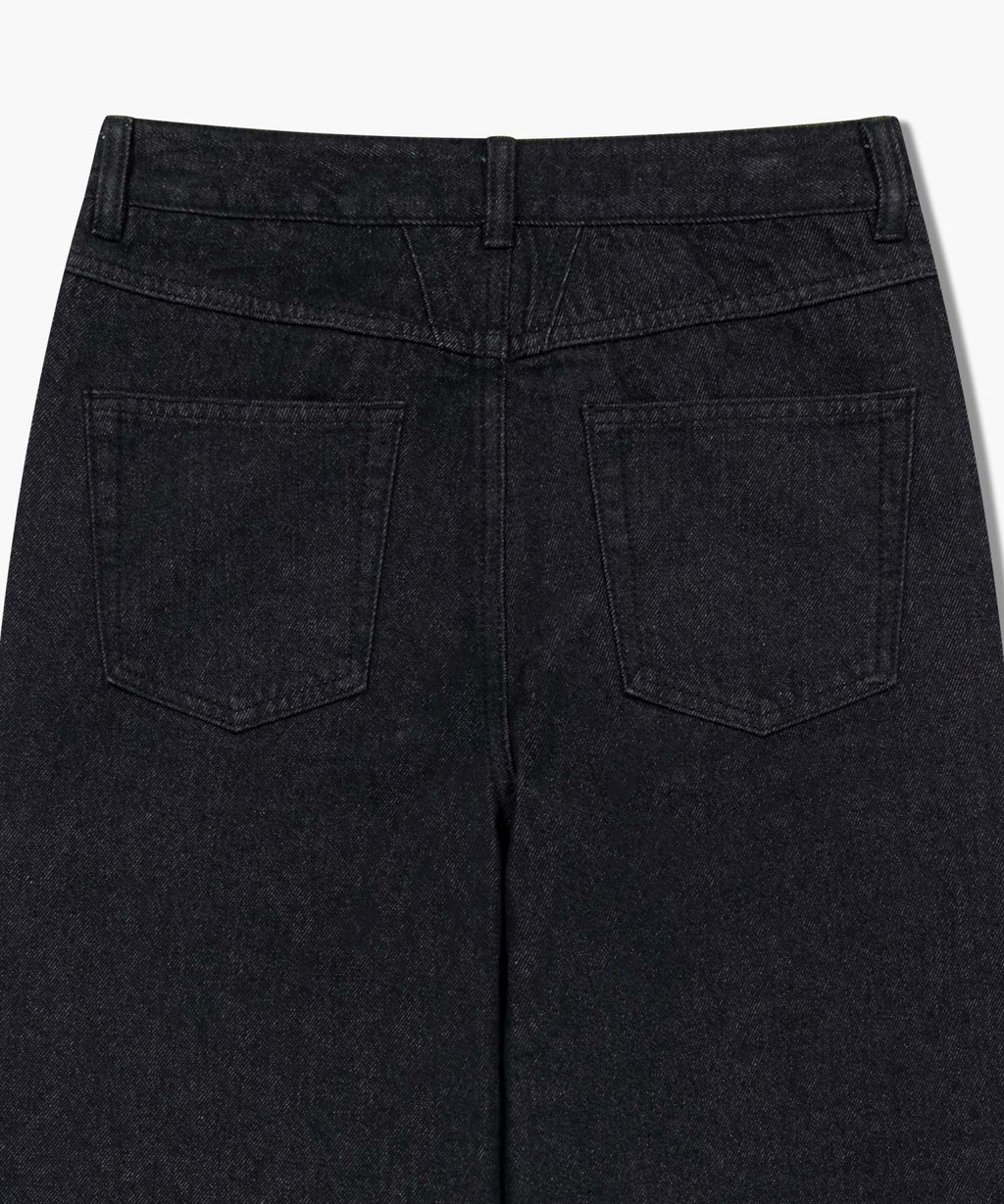Marithe & Francois Girbaud - Straight Fit Raw Denim Pants (Black) product image 9 | TRAB K-Fashion Australia