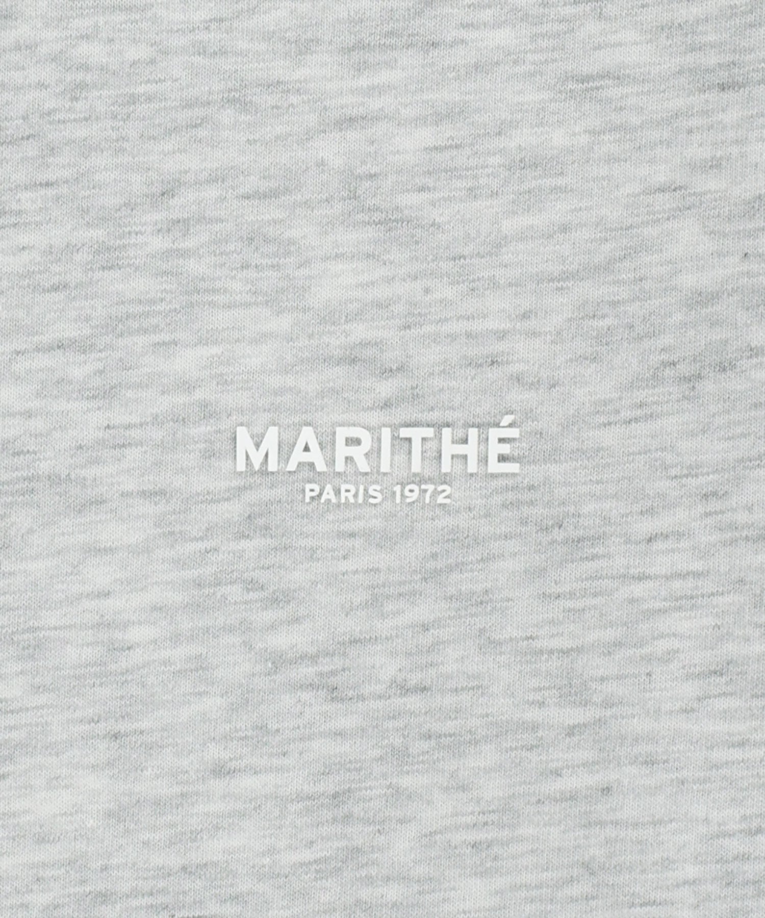 Marithe & Francois Girbaud - Regular Logo Long Sleeve Tee (Light Heather Gray) product image 9 | TRAB K-Fashion Australia