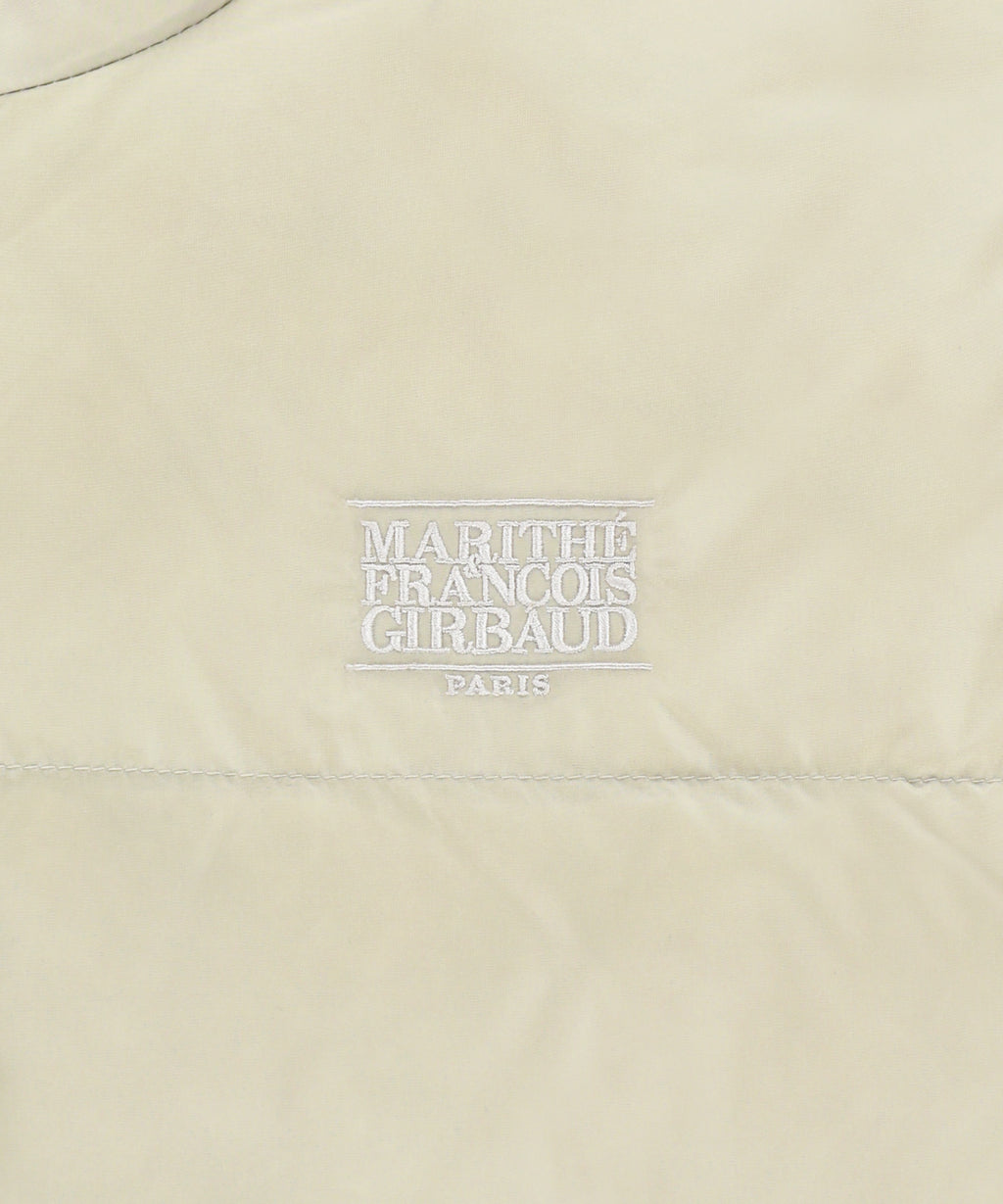 Marithe & Francois Girbaud - Classic Logo Down Jacket (Light Beige) product image 9 | TRAB K-Fashion Australia