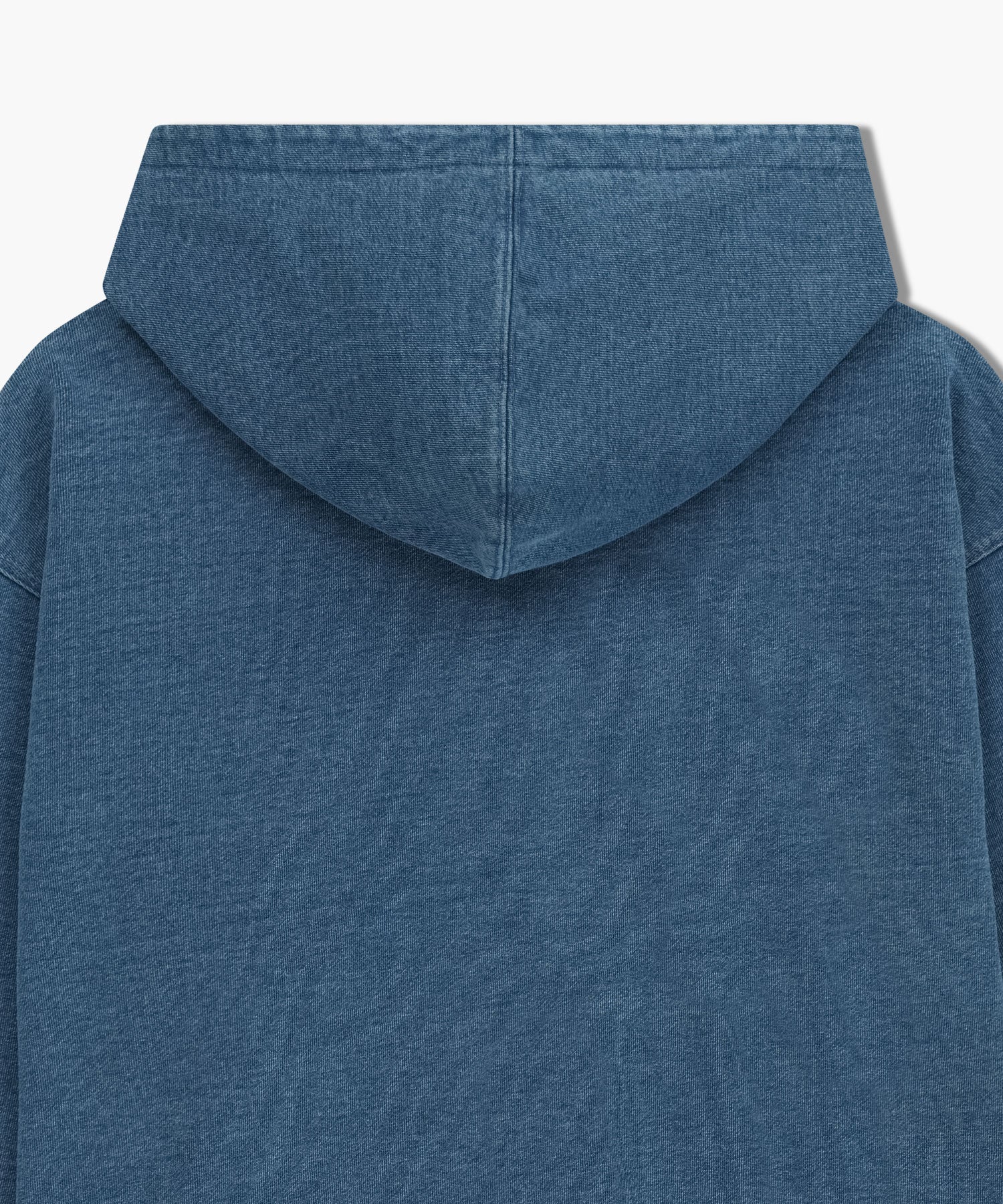 Marithe & Francois Girbaud - Crest Logo Garment Dyed Oversized Hoodie (Blue) product image 9 | TRAB K-Fashion Australia