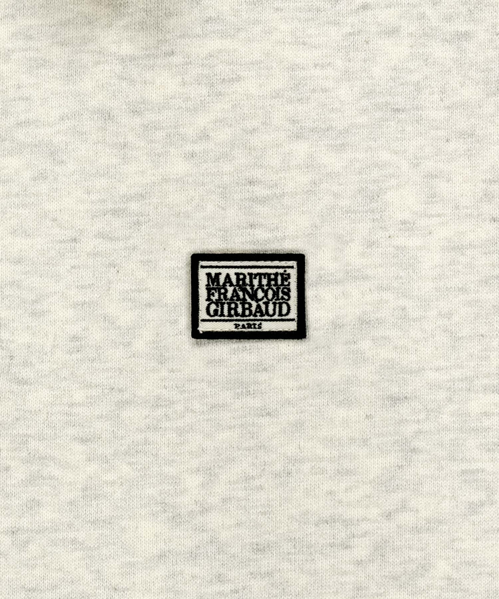 Marithe & Francois Girbaud - Classic Logo Wappen Collar Sweatshirt (Oatmeal) product image 9 | TRAB K-Fashion Australia