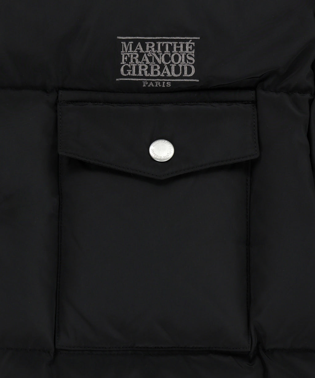 Marithe & Francois Girbaud - Hooded Chest Pocket Down Jacket (Black) product image 9 | TRAB K-Fashion Australia
