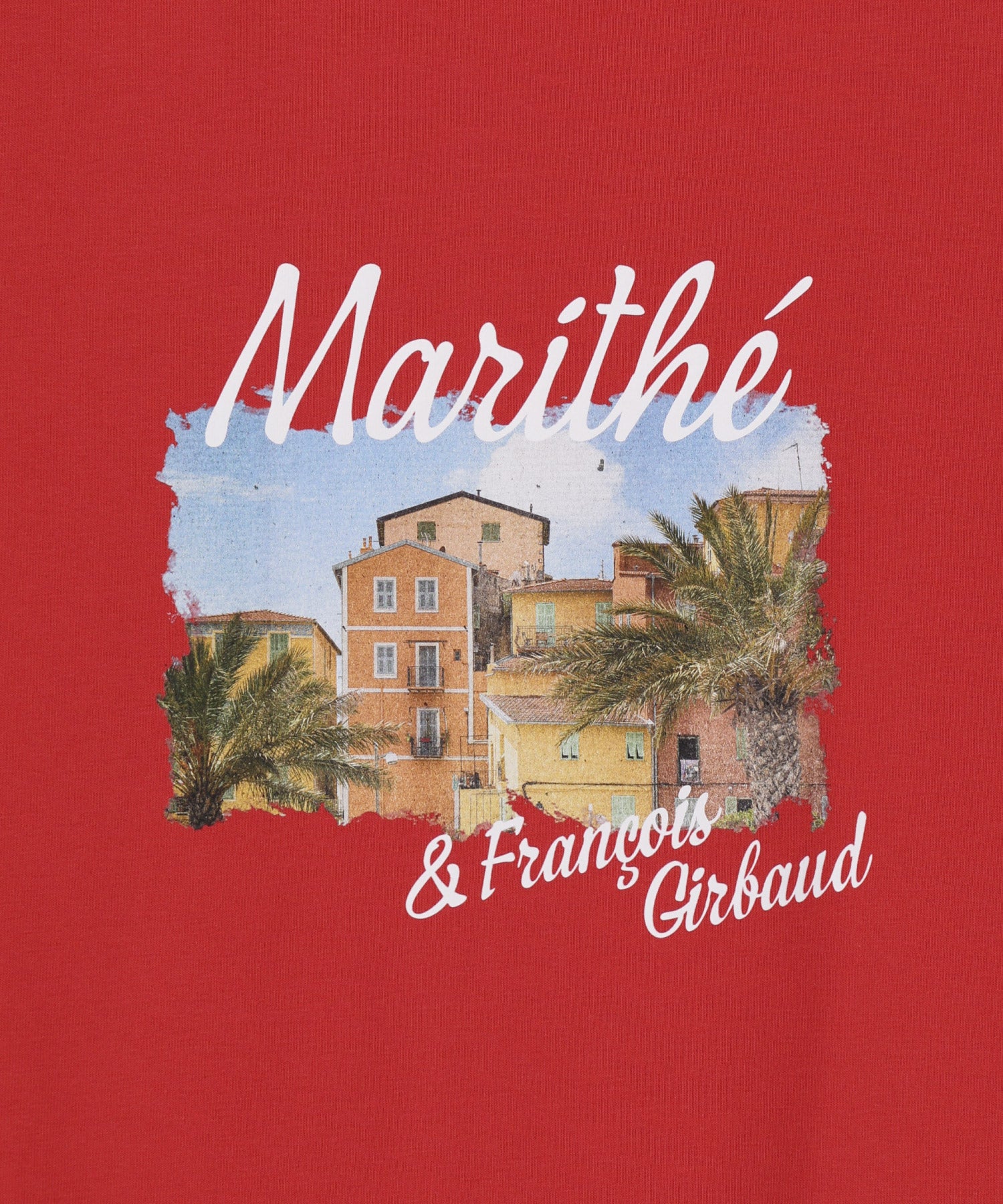 Marithe & Francois Girbaud - Aerocool Resort Graphic Tee (Red) product image 9 | TRAB K-Fashion Australia