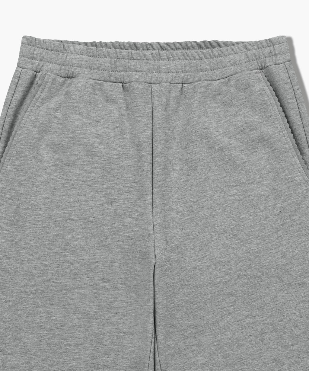 Marithe & Francois Girbaud - Lace Point Boots Cut Sweat Pants (Heather Gray) product image 9 | TRAB K-Fashion Australia