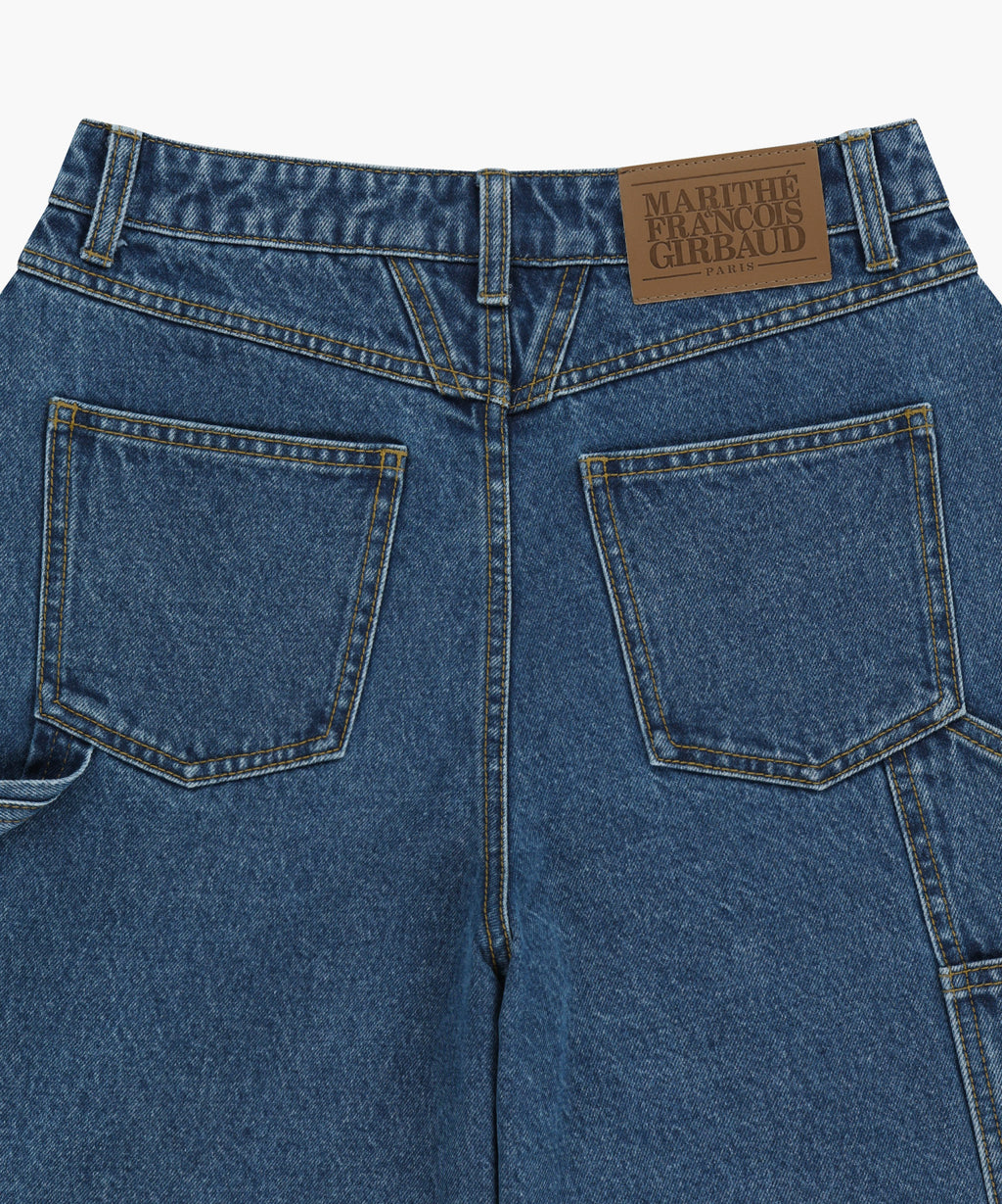 Marithe & Francois Girbaud - Carpenter Denim Shorts (Blue) product image 9 | TRAB K-Fashion Australia