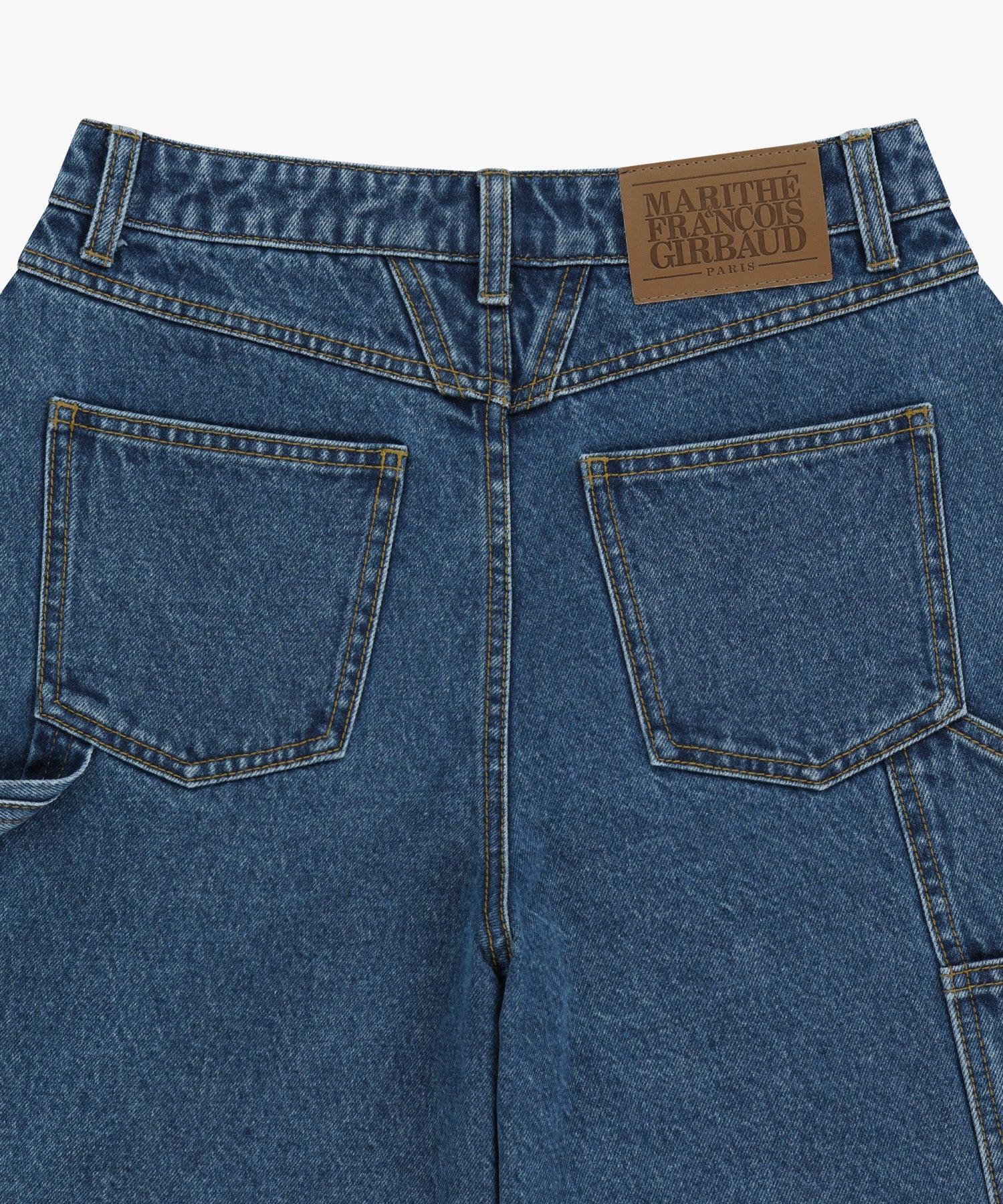 Marithe & Francois Girbaud - Carpenter Denim Shorts (Blue) product image 9 | TRAB K-Fashion Australia