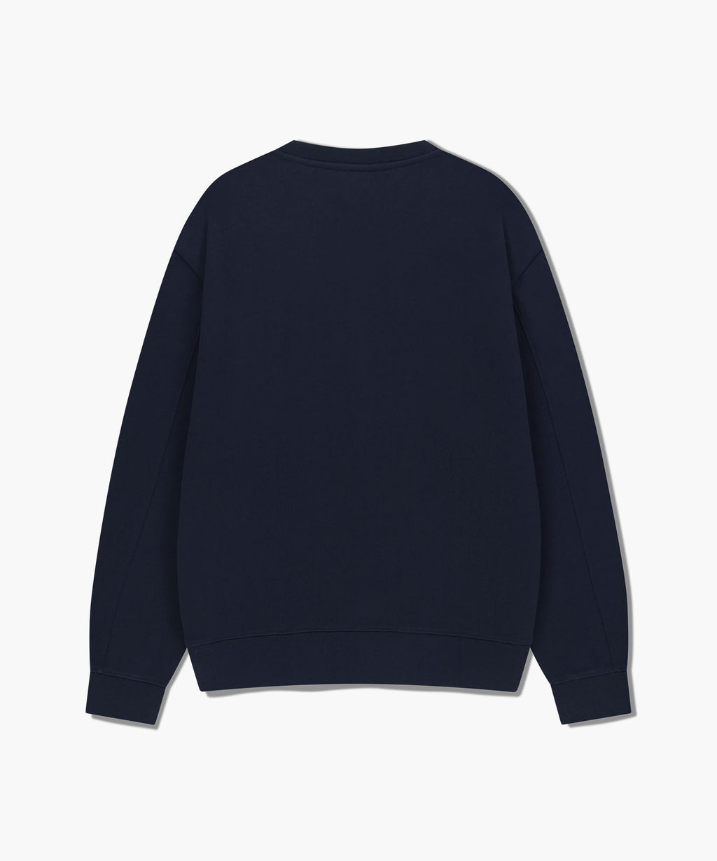 Marithe & Francois Girbaud - Regular Logo Sweat Set-up (Navy) product image 9 | TRAB K-Fashion Australia