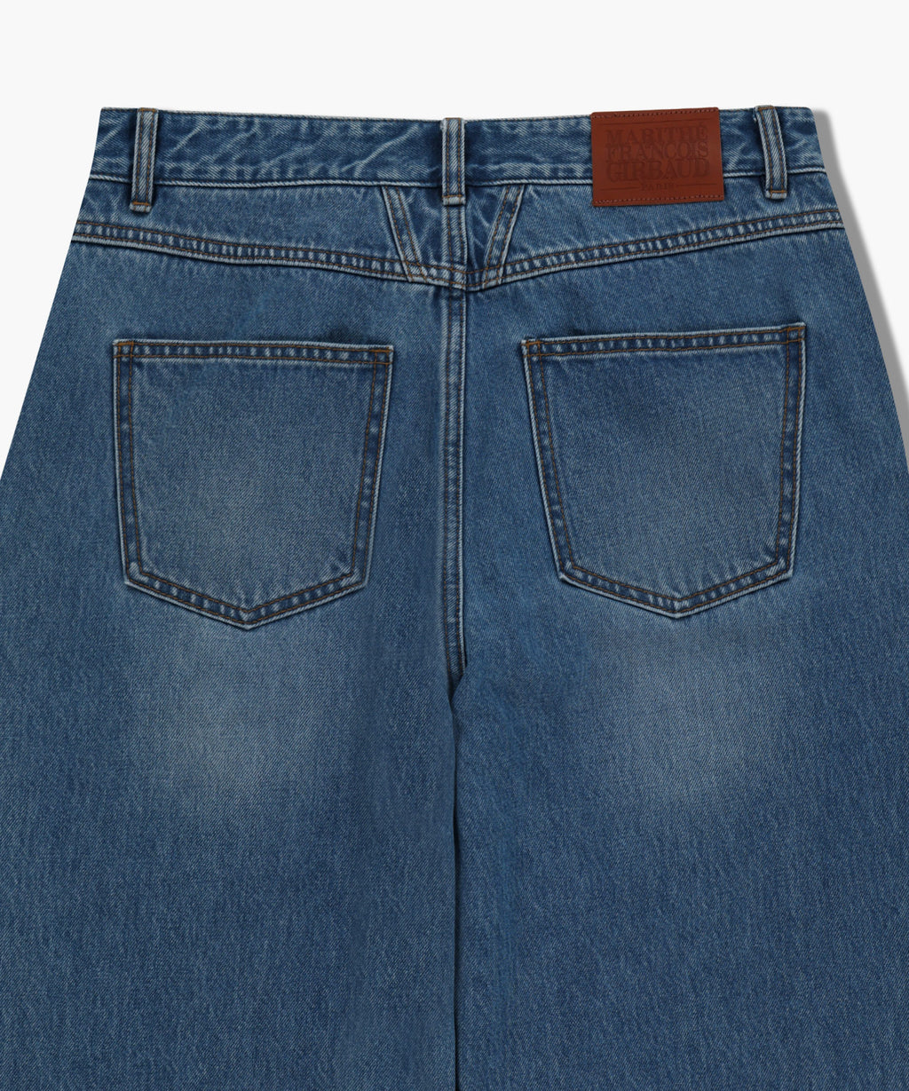 Marithe & Francois Girbaud - High Straight Denim Pants (Blue) product image 9 | TRAB K-Fashion Australia