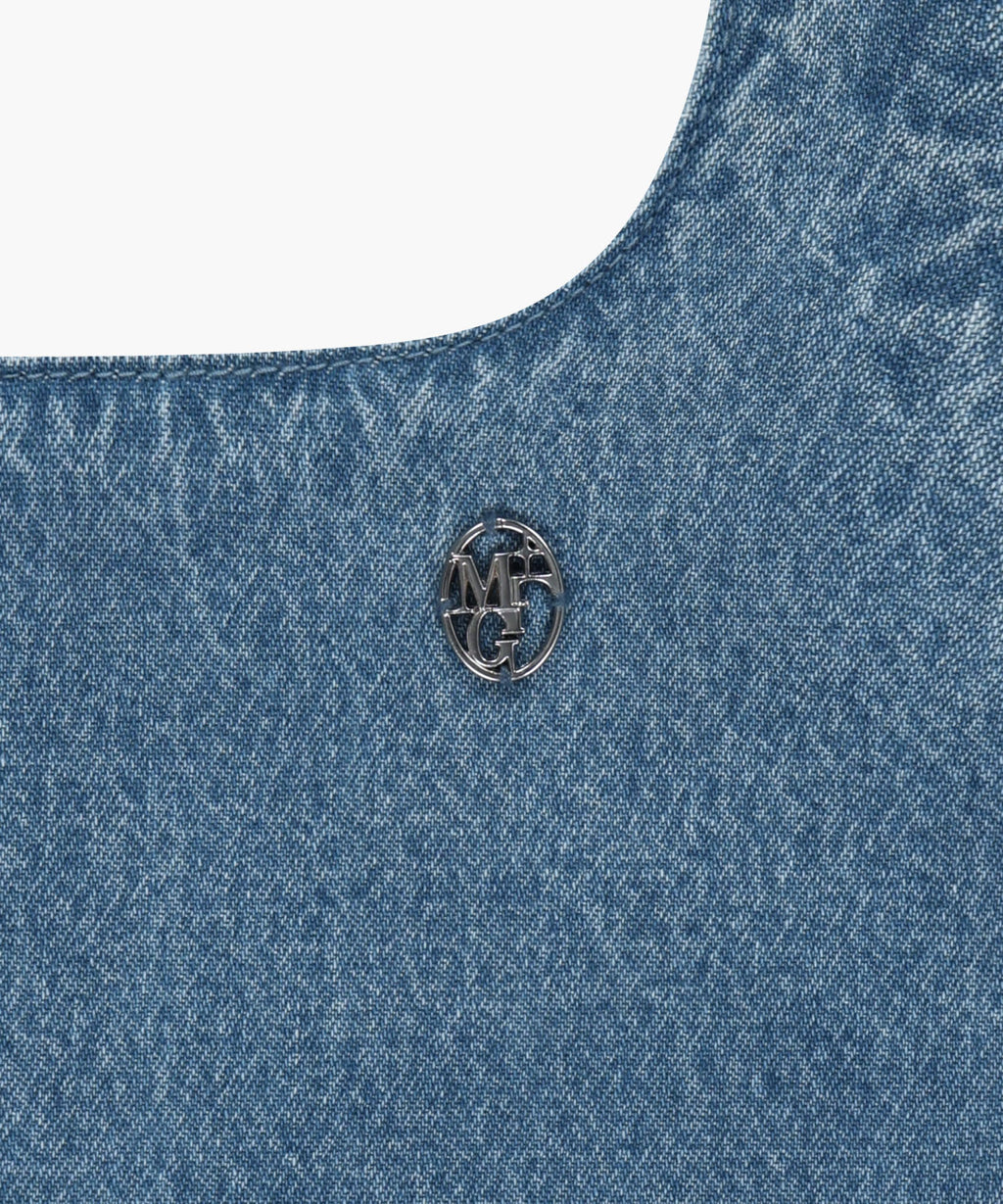 Marithe & Francois Girbaud - Denim Sleeveless Dress (Light Blue) product image 9 | TRAB K-Fashion Australia