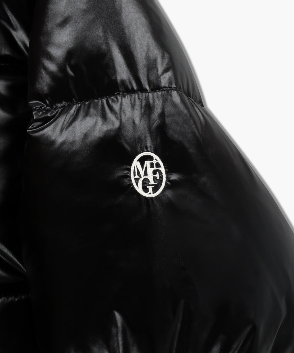 Marithe & Francois Girbaud - Glossy Crop Down Jacket (Black) product image 9 | TRAB K-Fashion Australia