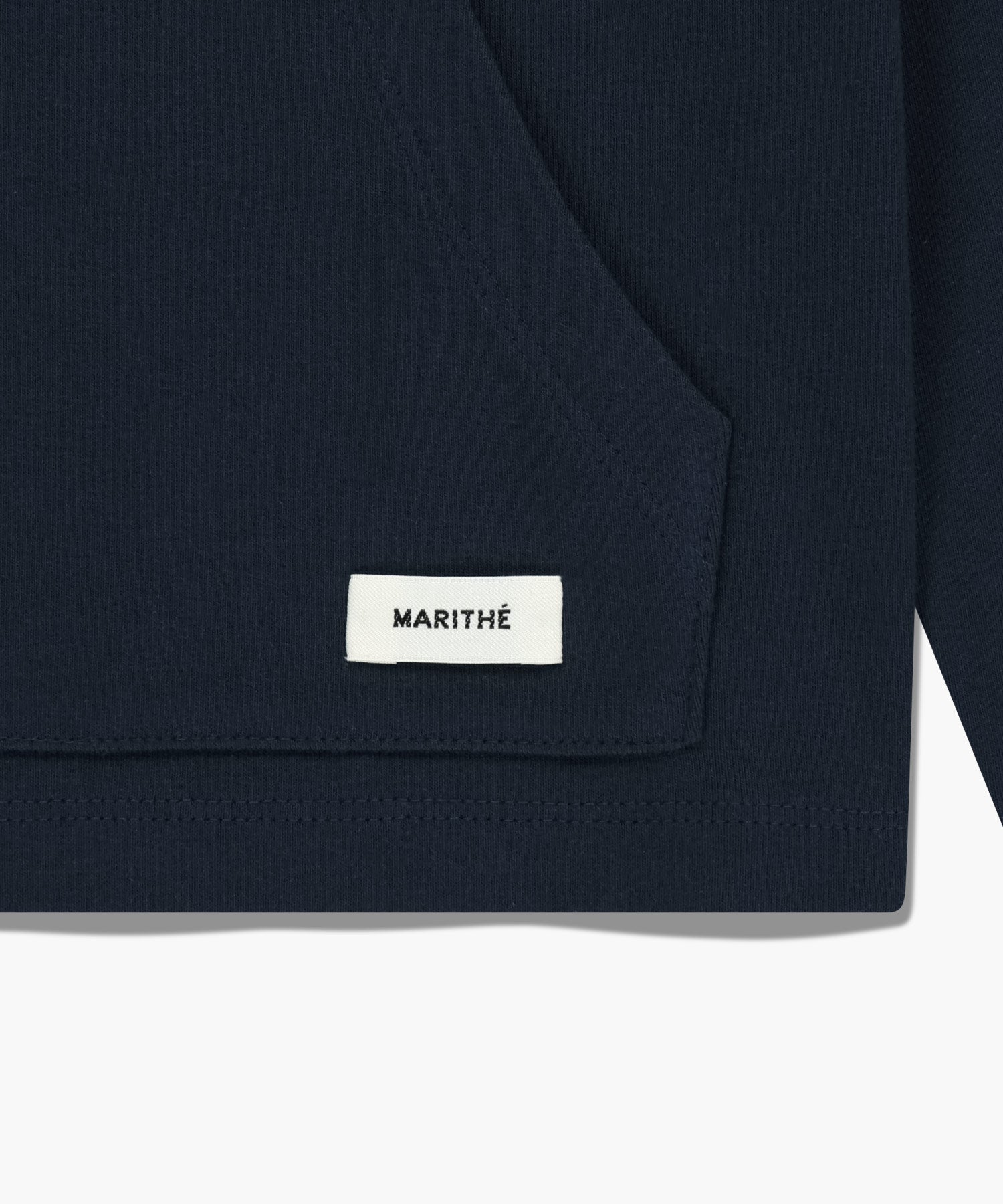 Marithe & Francois Girbaud - Basic Hoodie Long Sleeve (Navy) product image 9 | TRAB K-Fashion Australia