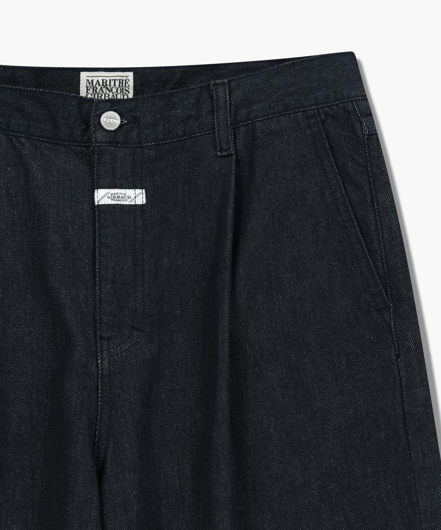 Marithe & Francois Girbaud - Wide Raw Denim Pants (Dark Blue) product image 9 | TRAB K-Fashion Australia