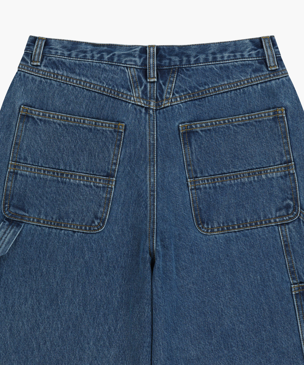 Marithe & Francois Girbaud - Bermuda Carpenter Denim Shorts (Blue) product image 9 | TRAB K-Fashion Australia