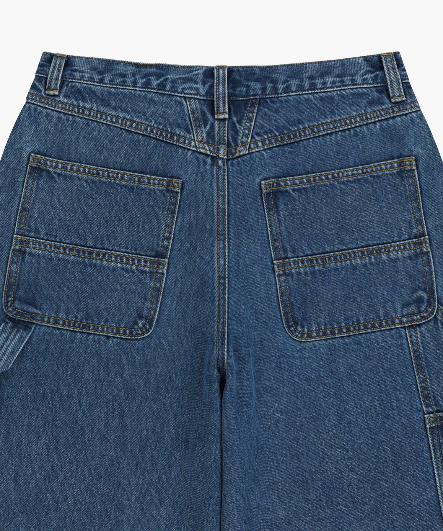 Marithe & Francois Girbaud - Bermuda Carpenter Denim Shorts (Blue) product image 9 | TRAB K-Fashion Australia