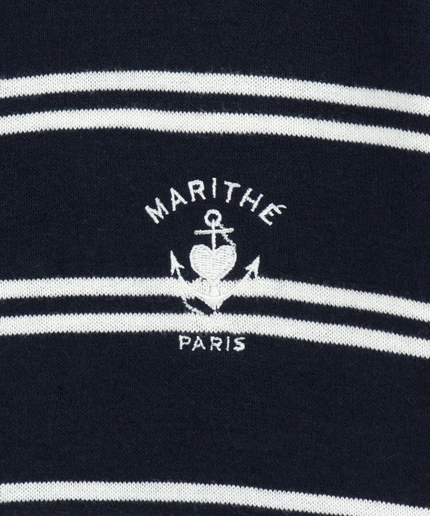 Marithe & Francois Girbaud - Stripe Knit Cardigan (Navy) product image 9 | TRAB K-Fashion Australia