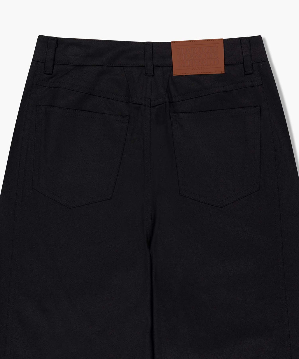 Marithe & Francois Girbaud - Cotton Curved Line Pants (Black) product image 9 | TRAB K-Fashion Australia
