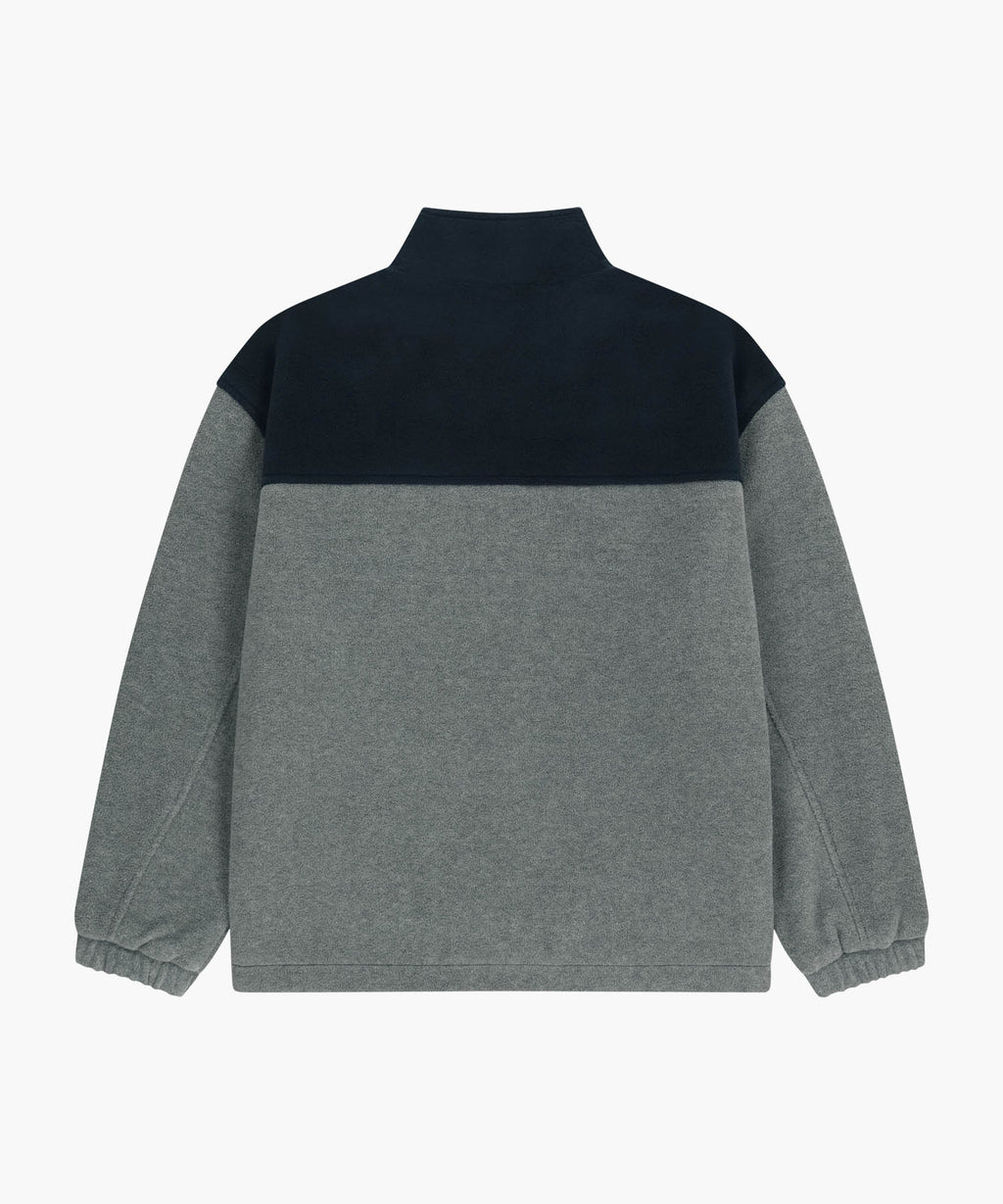 Marithe & Francois Girbaud - Classic Logo Reversible Fleece Jacket (Gray) product image 9 | TRAB K-Fashion Australia