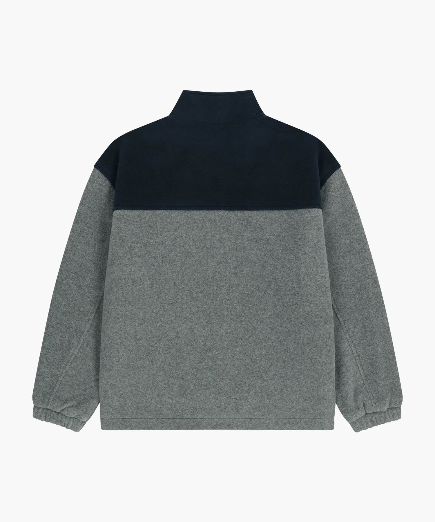 Marithe & Francois Girbaud - Classic Logo Reversible Fleece Jacket (Gray) product image 9 | TRAB K-Fashion Australia