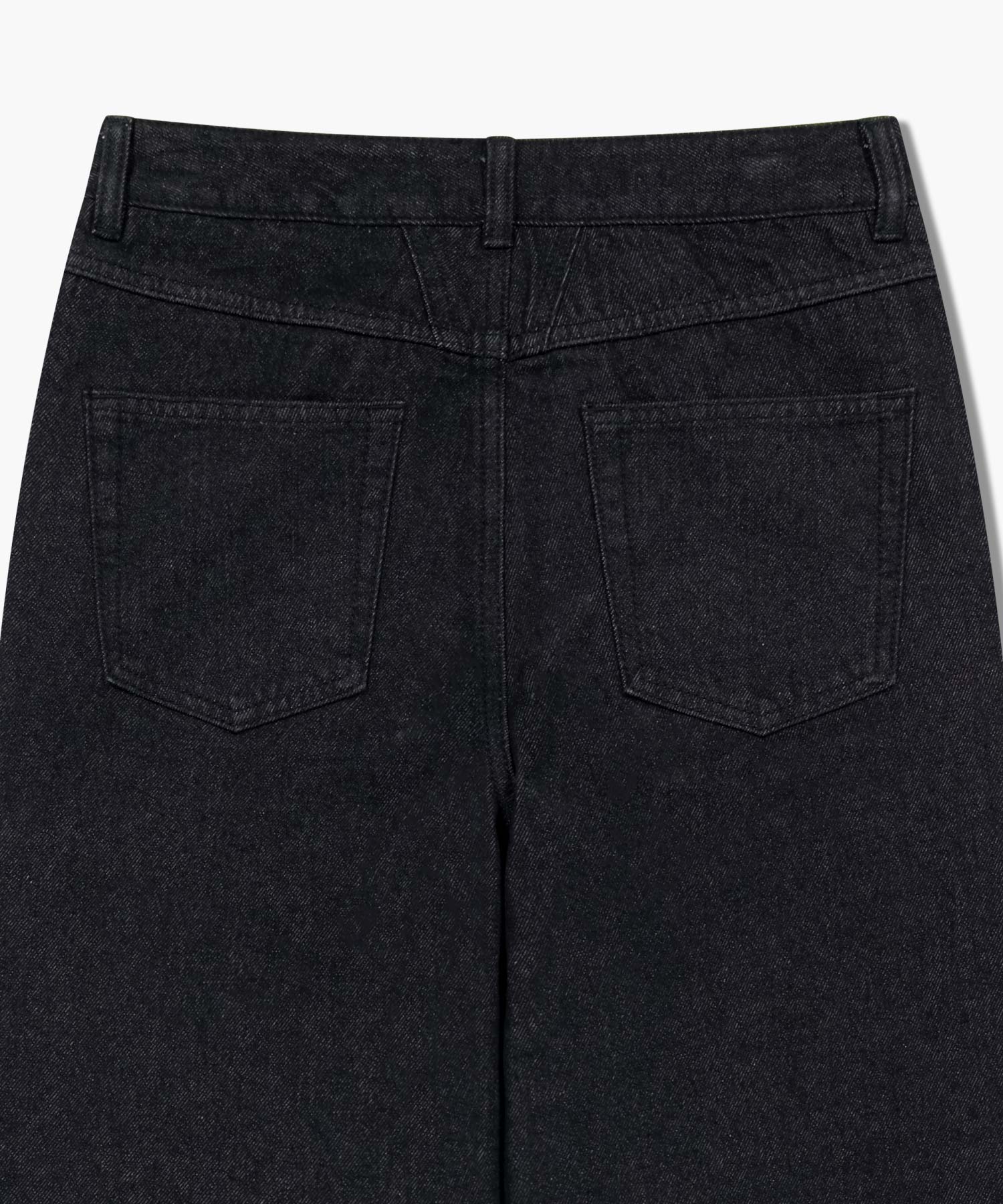 Marithe & Francois Girbaud - Straight Fit Raw Denim Pants (Black) product image 9 | TRAB K-Fashion Australia