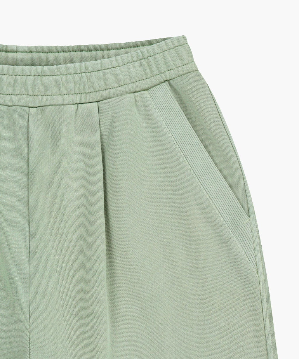 Marithe & Francois Girbaud - Outline Classic Logo Dyeing Bermuda Sweat Shorts (Mint) product image 9 | TRAB K-Fashion Australia