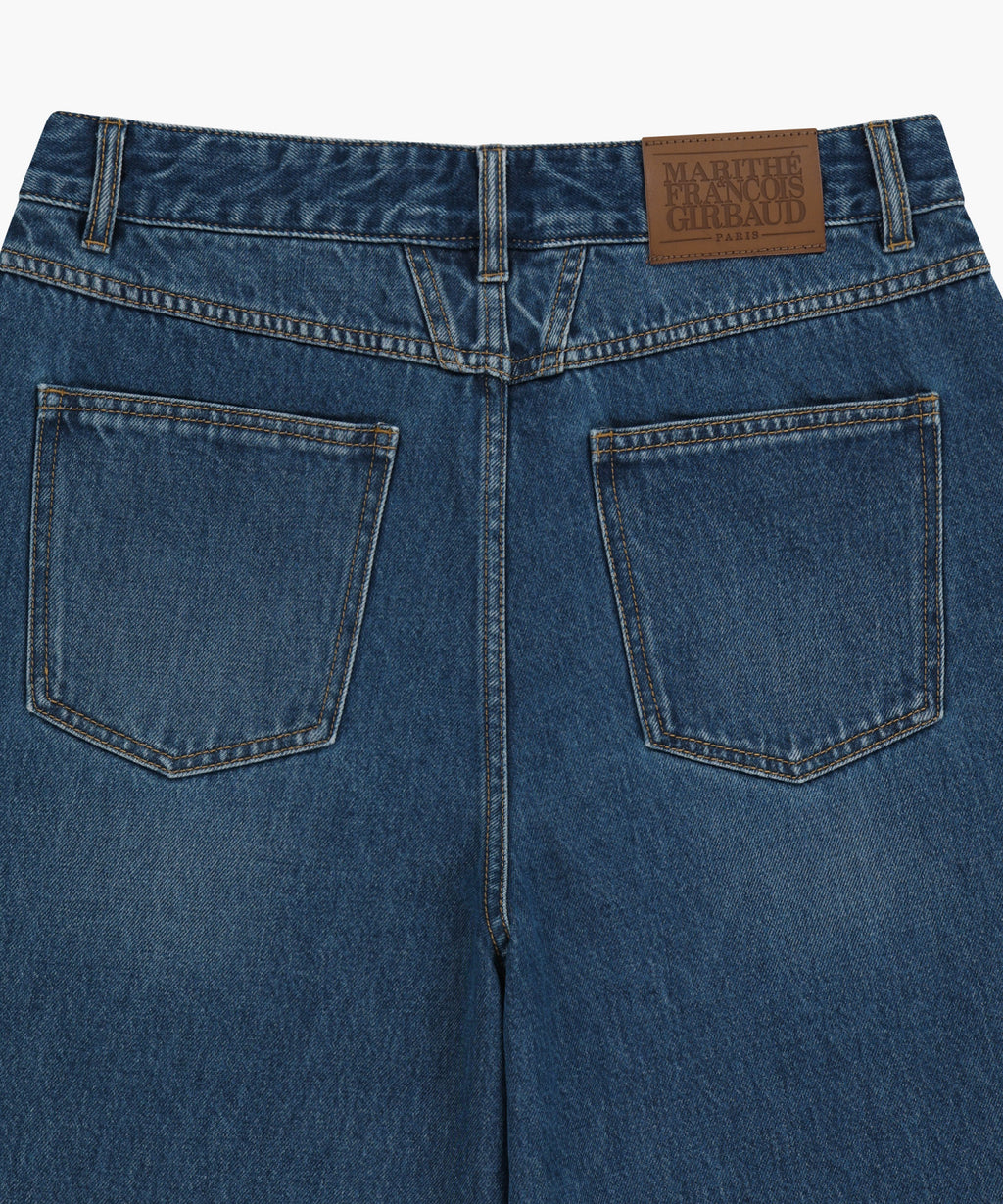 Marithe & Francois Girbaud - Bermuda Denim Pants (Blue) product image 9 | TRAB K-Fashion Australia