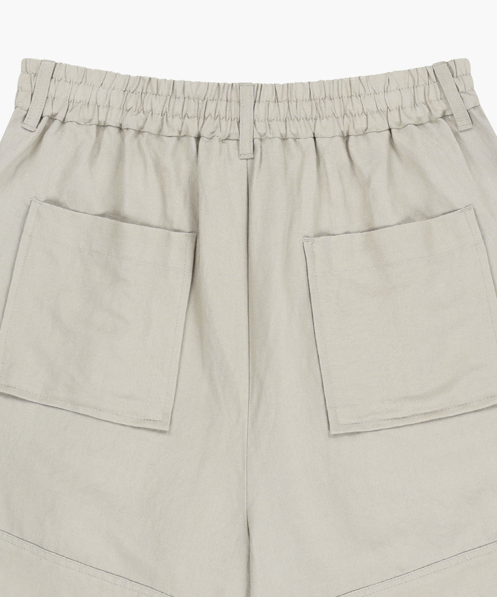 Marithe & Francois Girbaud - Easy Linen Shorts (Light Beige) product image 9 | TRAB K-Fashion Australia
