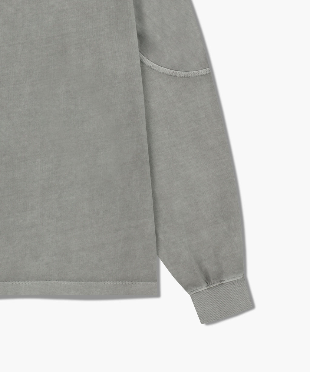 Marithe & Francois Girbaud - Incision Dyeing Long Sleeve (Gray) product image 9 | TRAB K-Fashion Australia