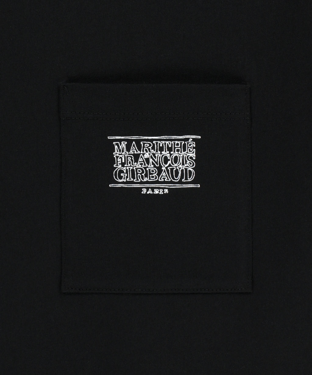 Marithe & Francois Girbaud - Doodle Classic Logo Pocket Tee (Black) product image 9 | TRAB K-Fashion Australia