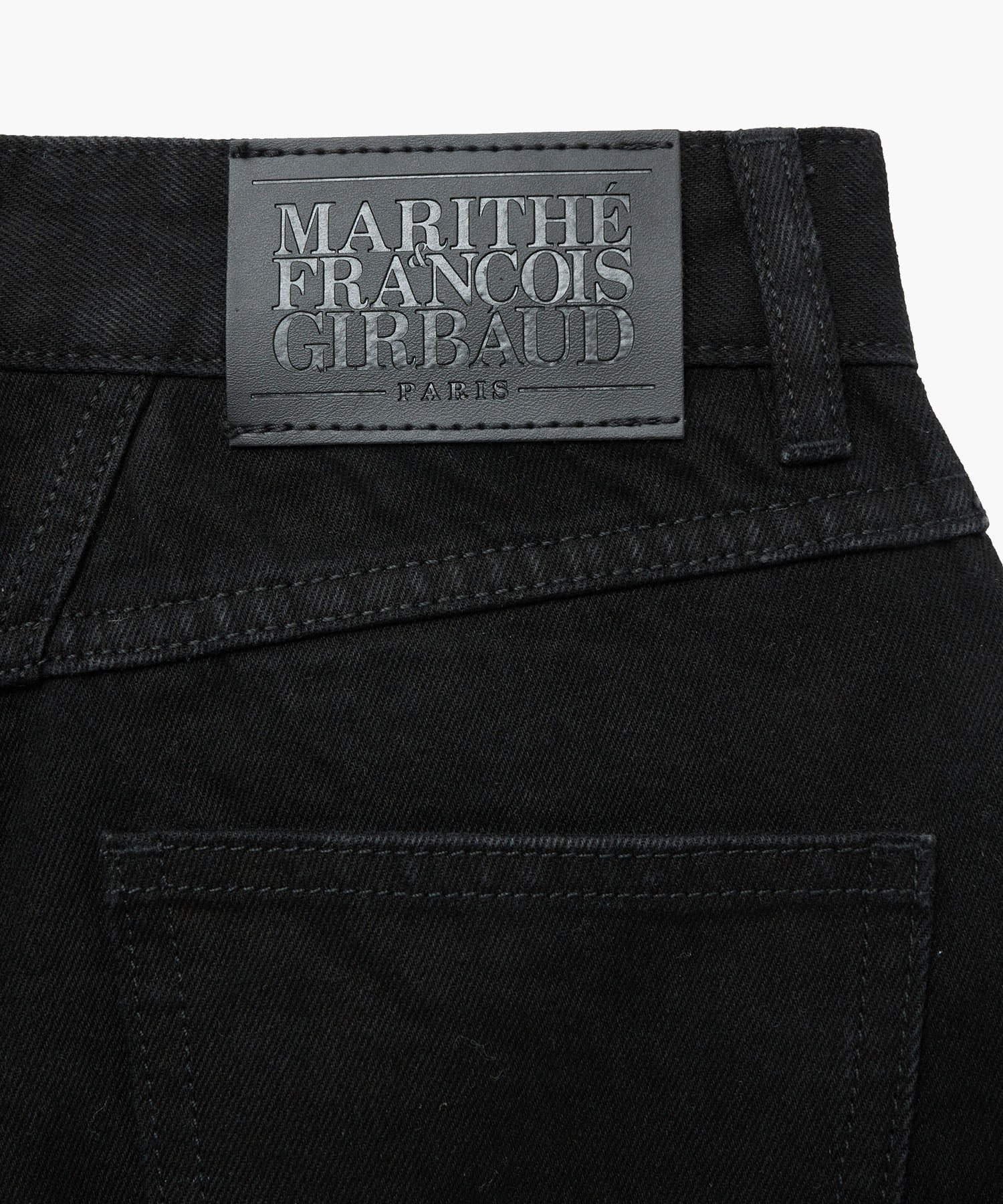 Marithe & Francois Girbaud - High Straight Denim Pants (Black) product image 9 | TRAB K-Fashion Australia