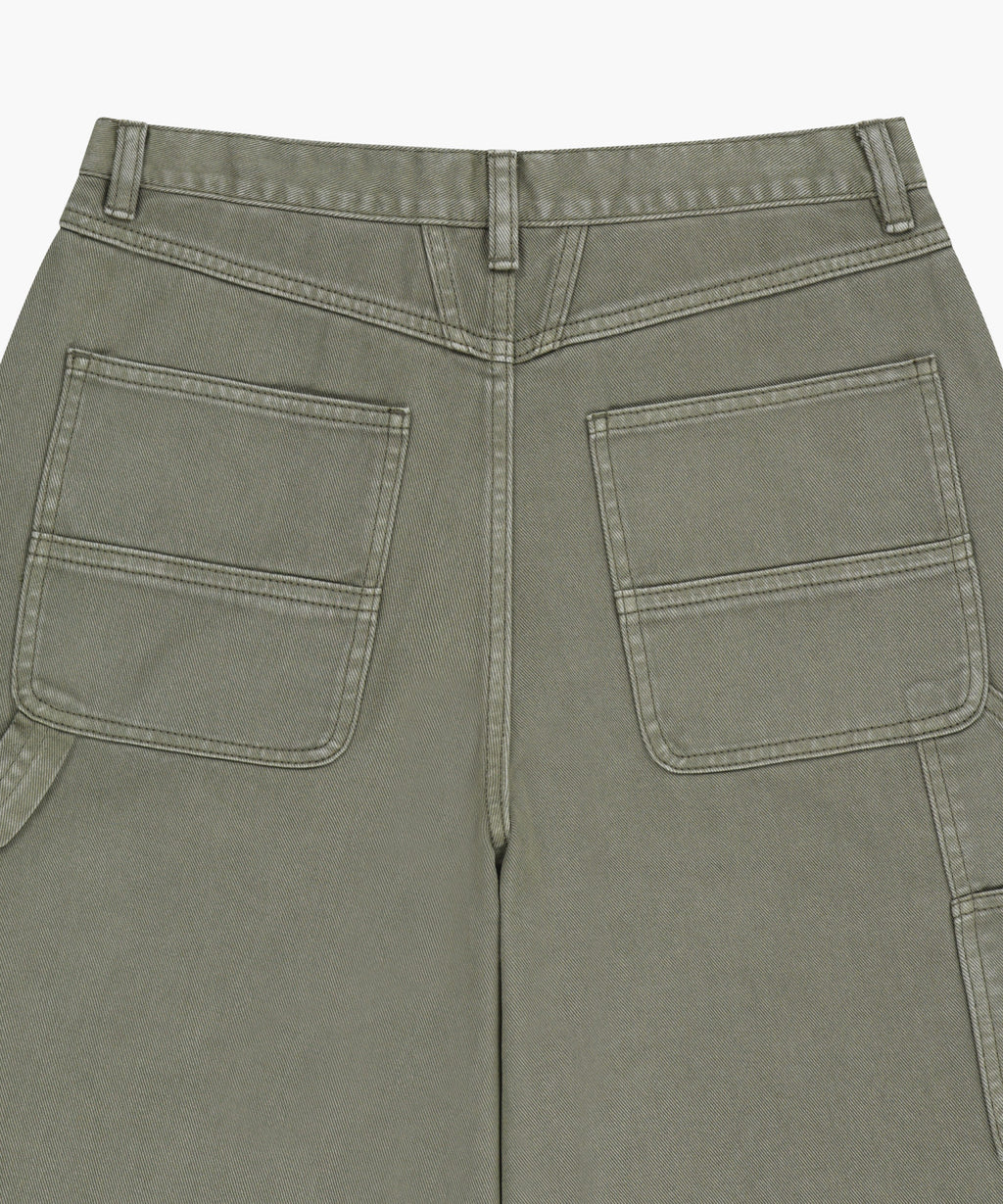 Marithe & Francois Girbaud - Bermuda Carpenter Denim Shorts (Gray Khaki) product image 9 | TRAB K-Fashion Australia