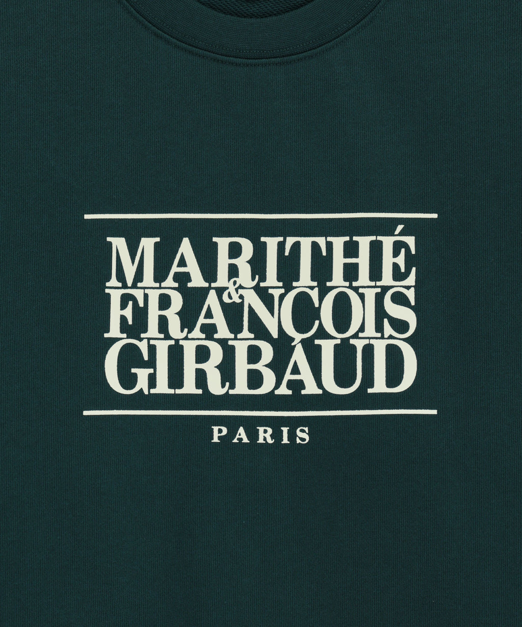 Marithe & Francois Girbaud - Classic Logo Sweatshirt (Dark Teal) product image 13 | TRAB K-Fashion Australia