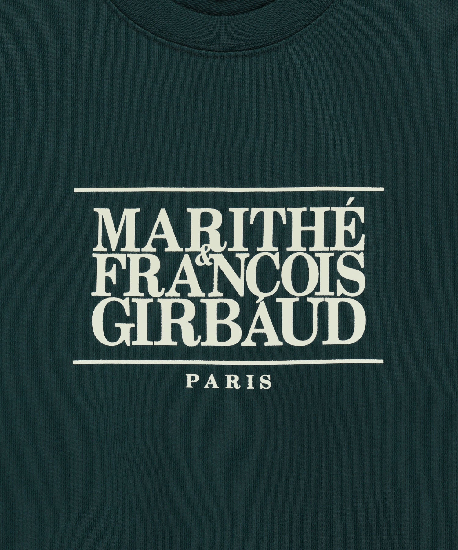 Marithe & Francois Girbaud - Classic Logo Sweatshirt (Dark Teal) product image 13 | TRAB K-Fashion Australia