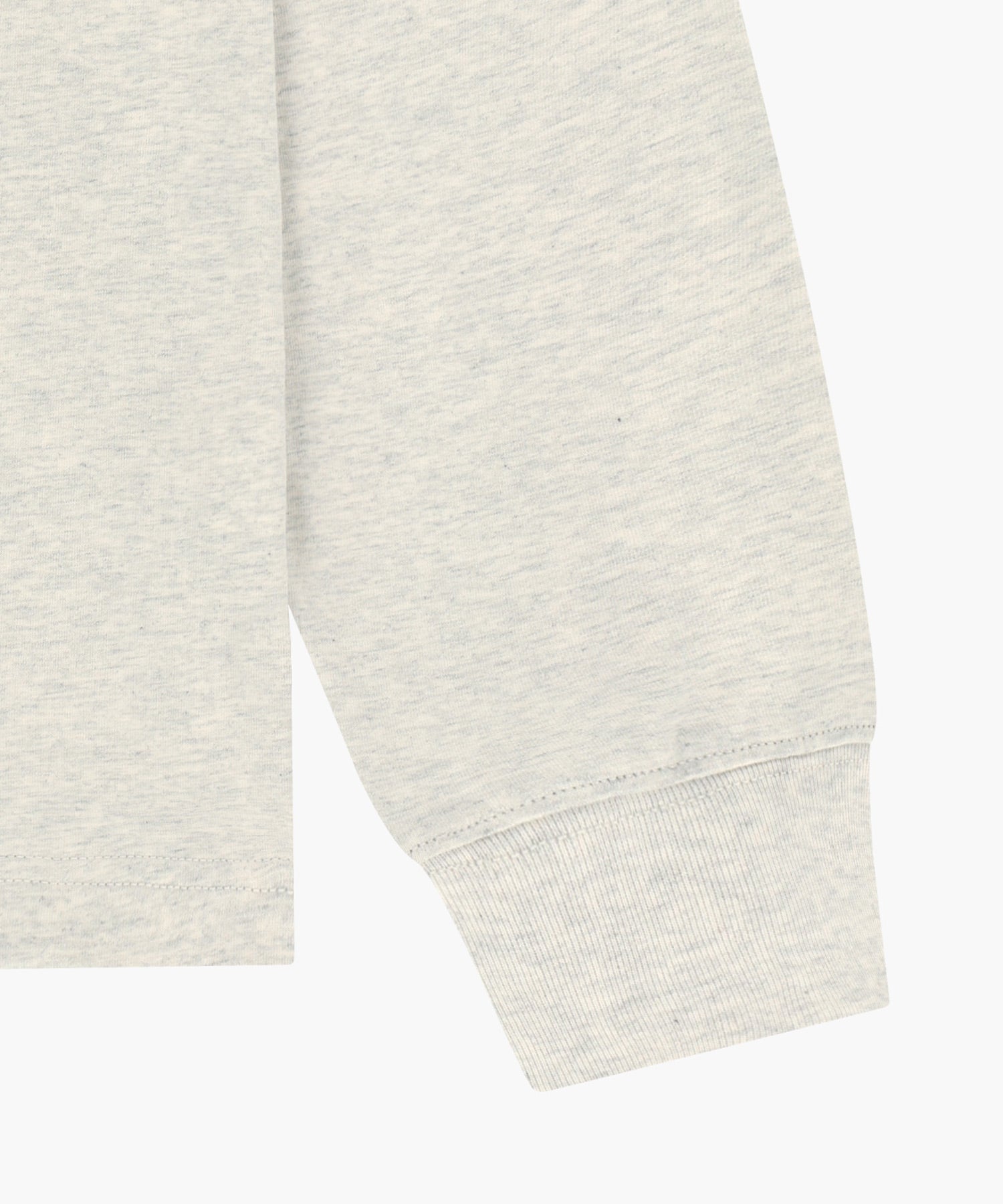 Marithe & Francois Girbaud - Crack Classic Logo Long Sleeve Tee (Oatmeal) product image 9 | TRAB K-Fashion Australia