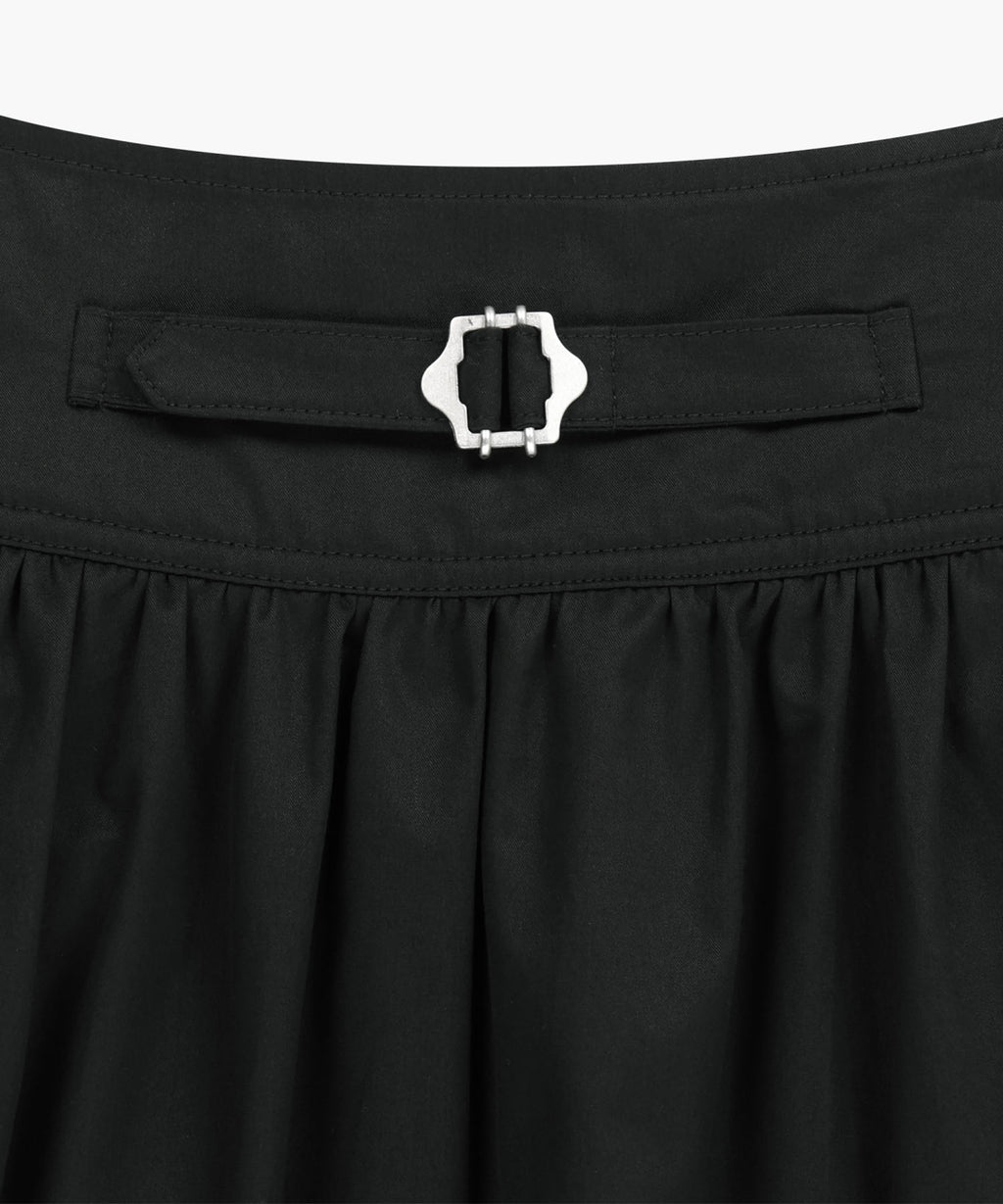 Marithe & Francois Girbaud - Cotton Waist Wrinkle Skirt (Black) product image 9 | TRAB K-Fashion Australia