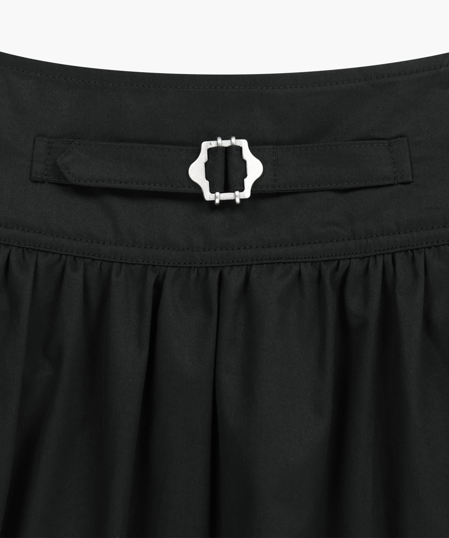 Marithe & Francois Girbaud - Cotton Waist Wrinkle Skirt (Black) product image 9 | TRAB K-Fashion Australia