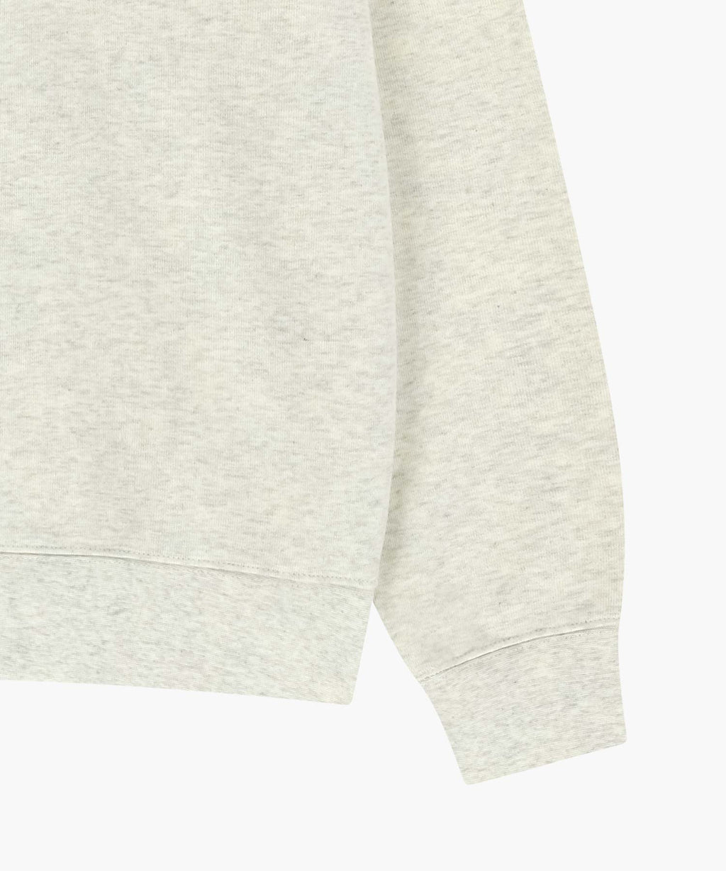 Marithe & Francois Girbaud - Classic Logo Embroidery Sweatshirt (Oatmeal) product image 9 | TRAB K-Fashion Australia