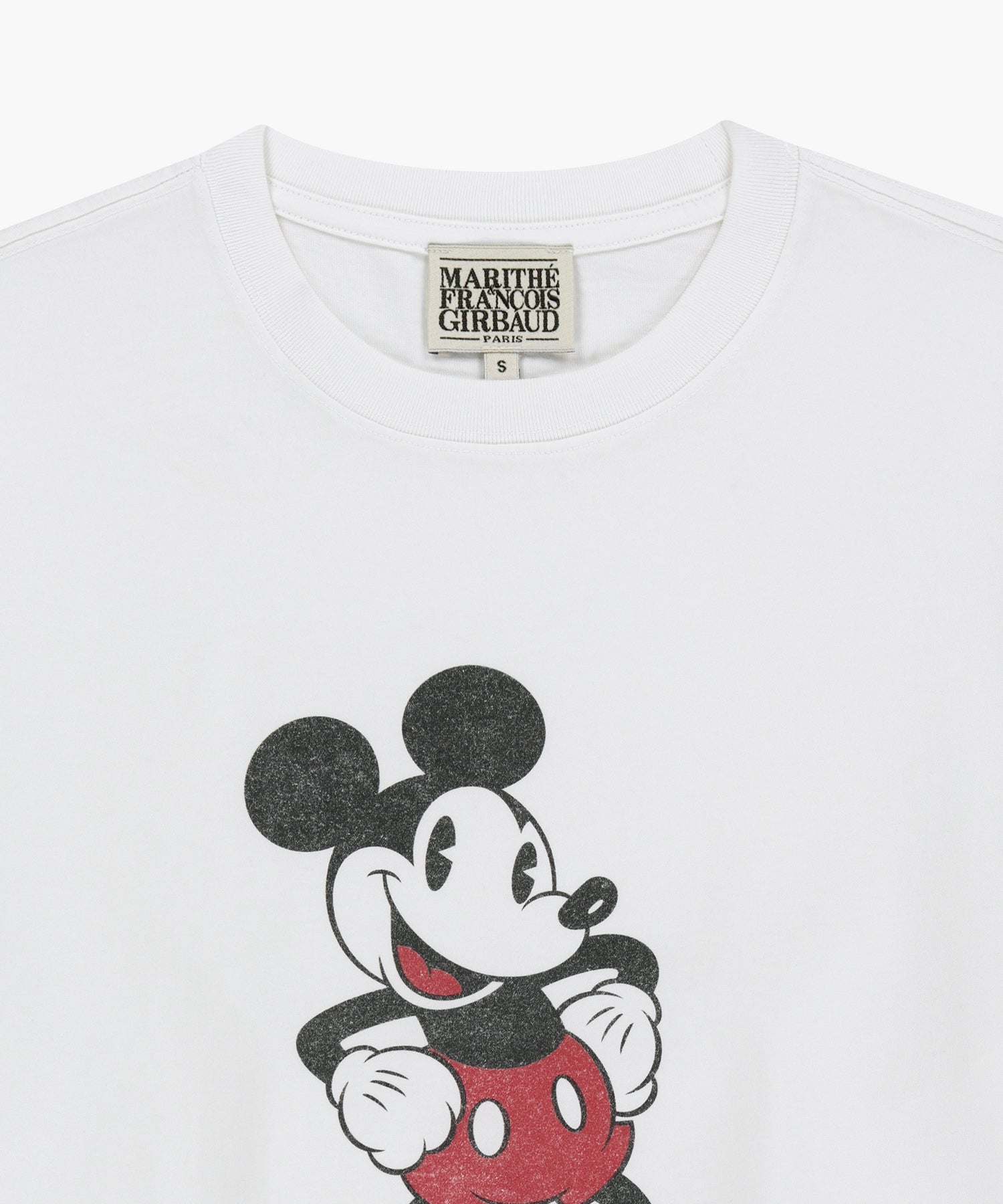 Marithe & Francois Girbaud - Mickey_vintage Washed Tee (White) product image 9 | TRAB K-Fashion Australia
