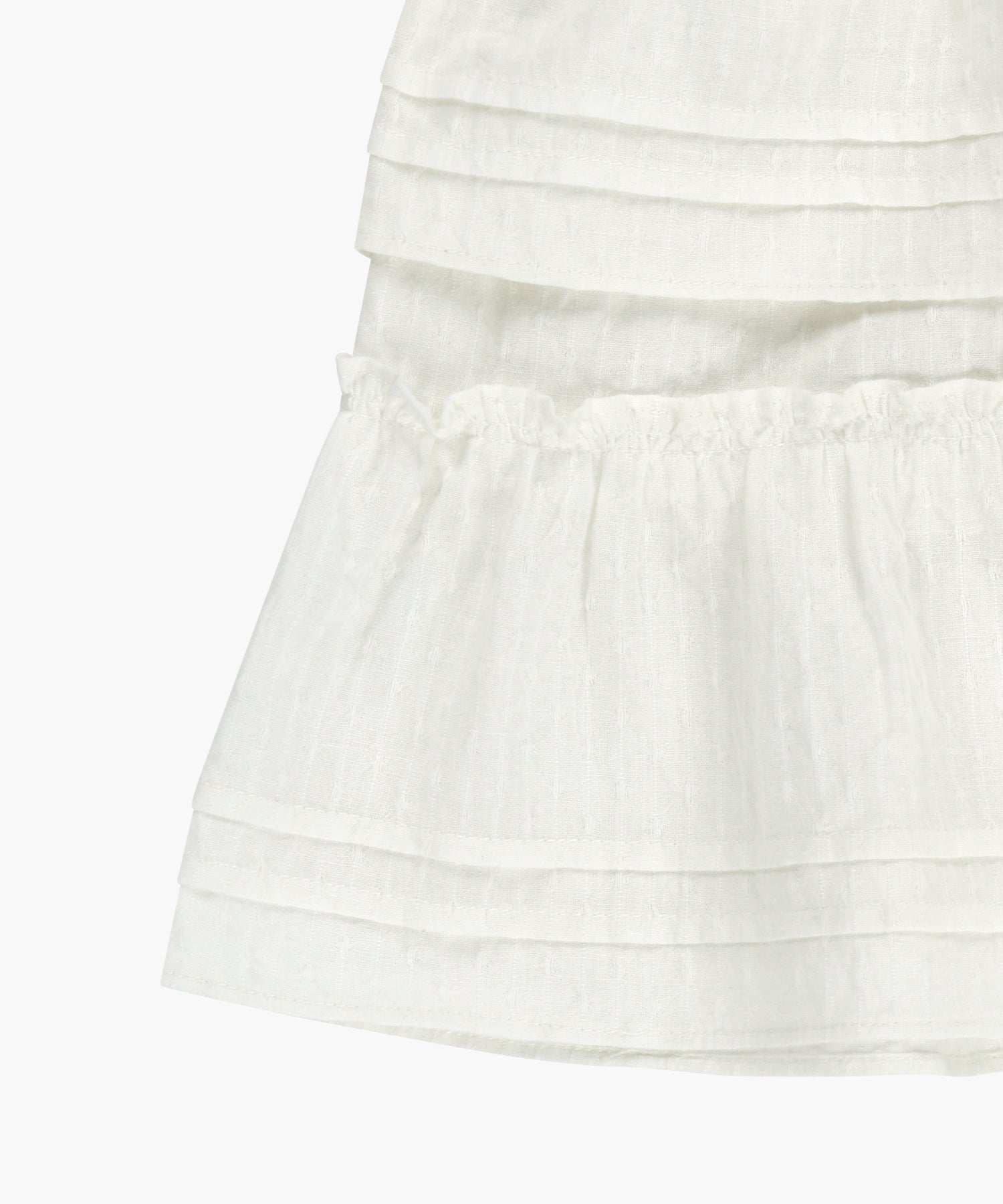 Marithe & Francois Girbaud - Layered Ruffle Skirt (White) product image 9 | TRAB K-Fashion Australia