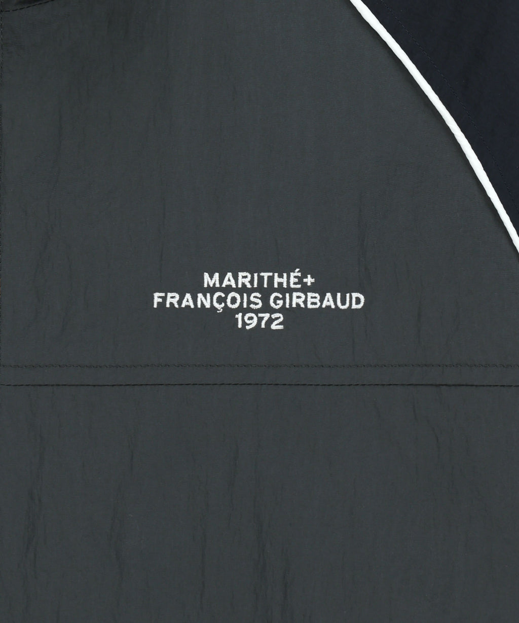 Marithe & Francois Girbaud - Color-block Highneck Windbreaker (Charcoal) product image 13 | TRAB K-Fashion Australia