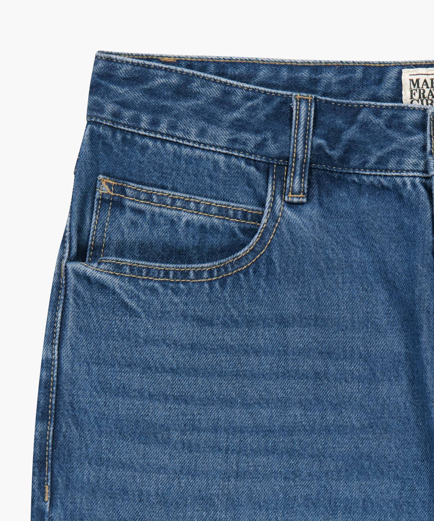 Marithe & Francois Girbaud - New M Slim Straight Denim Pants (Blue) product image 9 | TRAB K-Fashion Australia