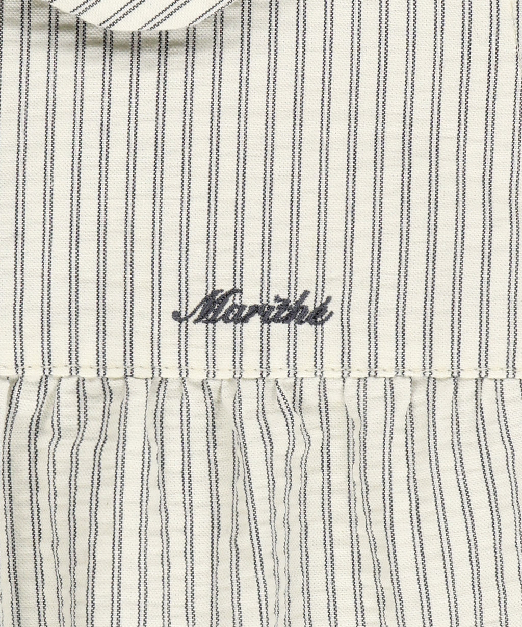 Marithe & Francois Girbaud - Round Collar Sleeveless Blouse (Ivory) product image 12 | TRAB K-Fashion Australia