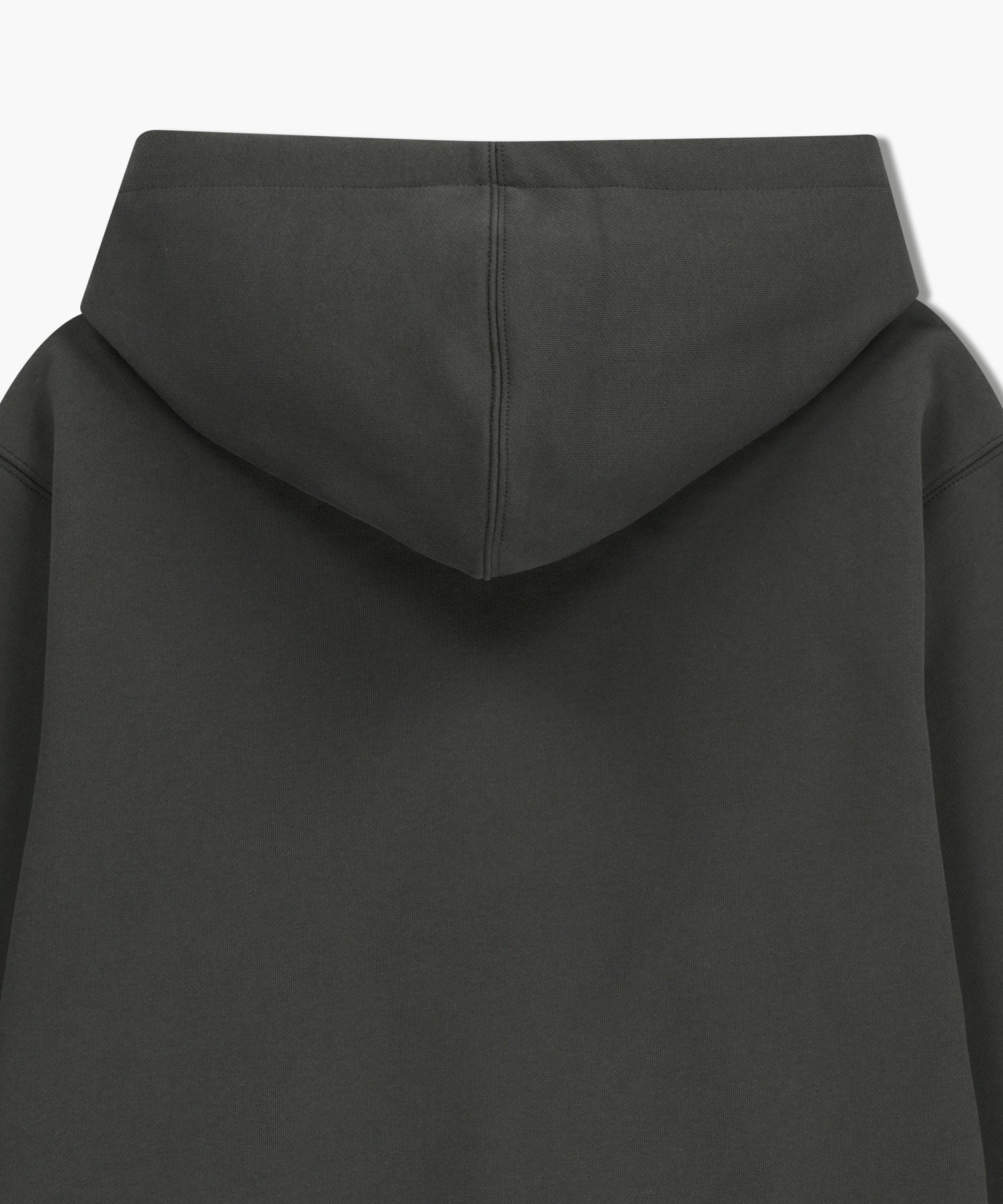 Marithe & Francois Girbaud - Classic Logo Embroidery Hoodie (brushed) (Charcoal) product image 12 | TRAB K-Fashion Australia