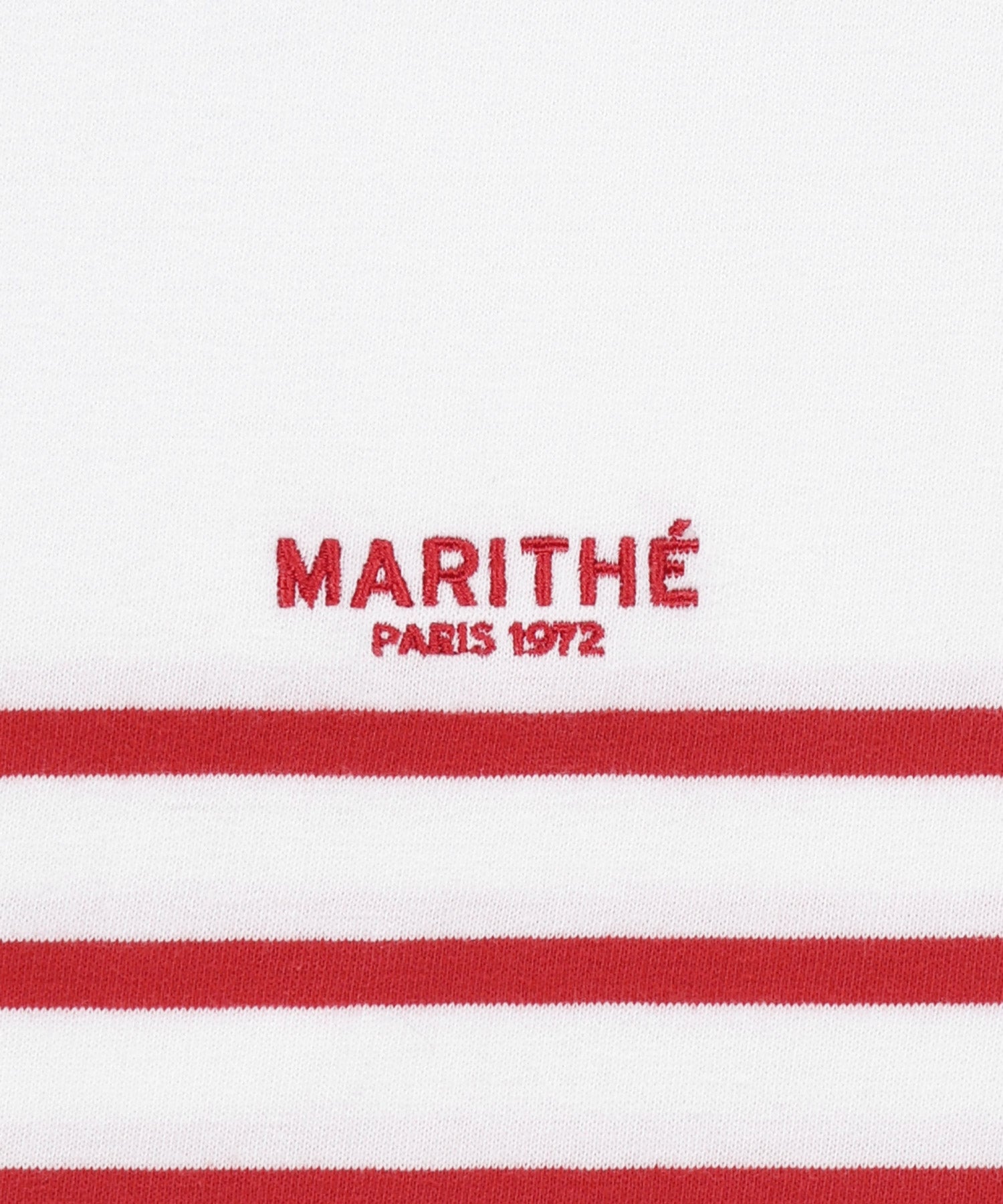 Marithe & Francois Girbaud - Block Stripe Tee (Red) product image 9 | TRAB K-Fashion Australia