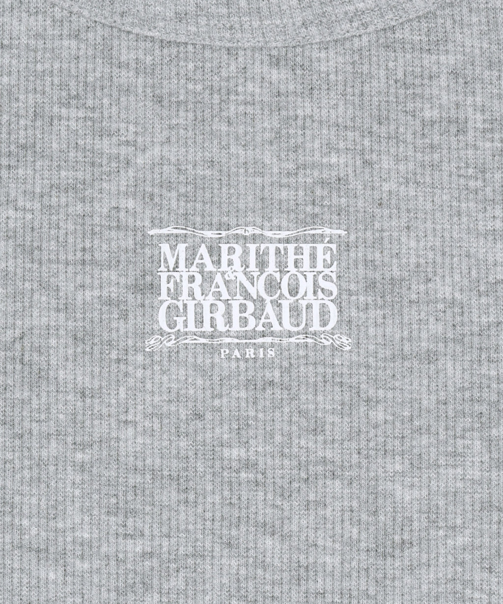 Marithe & Francois Girbaud - Ribbon Classic Logo Sleeveless (Heather Gray) product image 9 | TRAB K-Fashion Australia