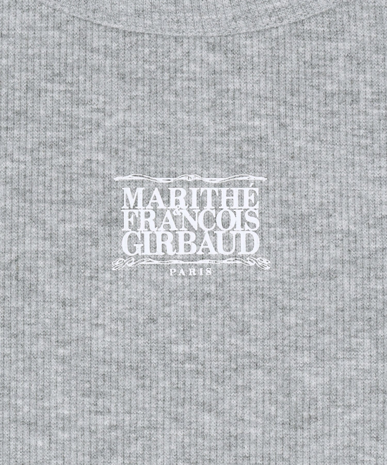 Marithe & Francois Girbaud - Ribbon Classic Logo Sleeveless (Heather Gray) product image 9 | TRAB K-Fashion Australia