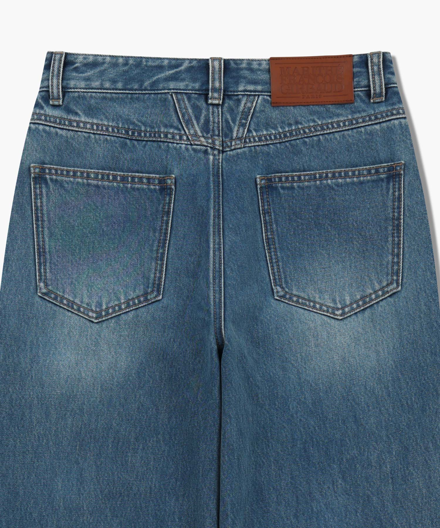 Marithe & Francois Girbaud - Wide Denim Pants (Blue) product image 10 | TRAB K-Fashion Australia