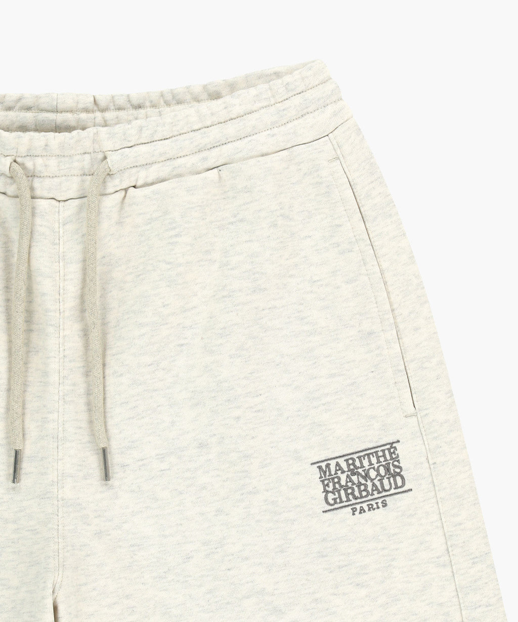 Marithe & Francois Girbaud - Classic Logo Sweat Shorts (Oatmeal) product image 11 | TRAB K-Fashion Australia