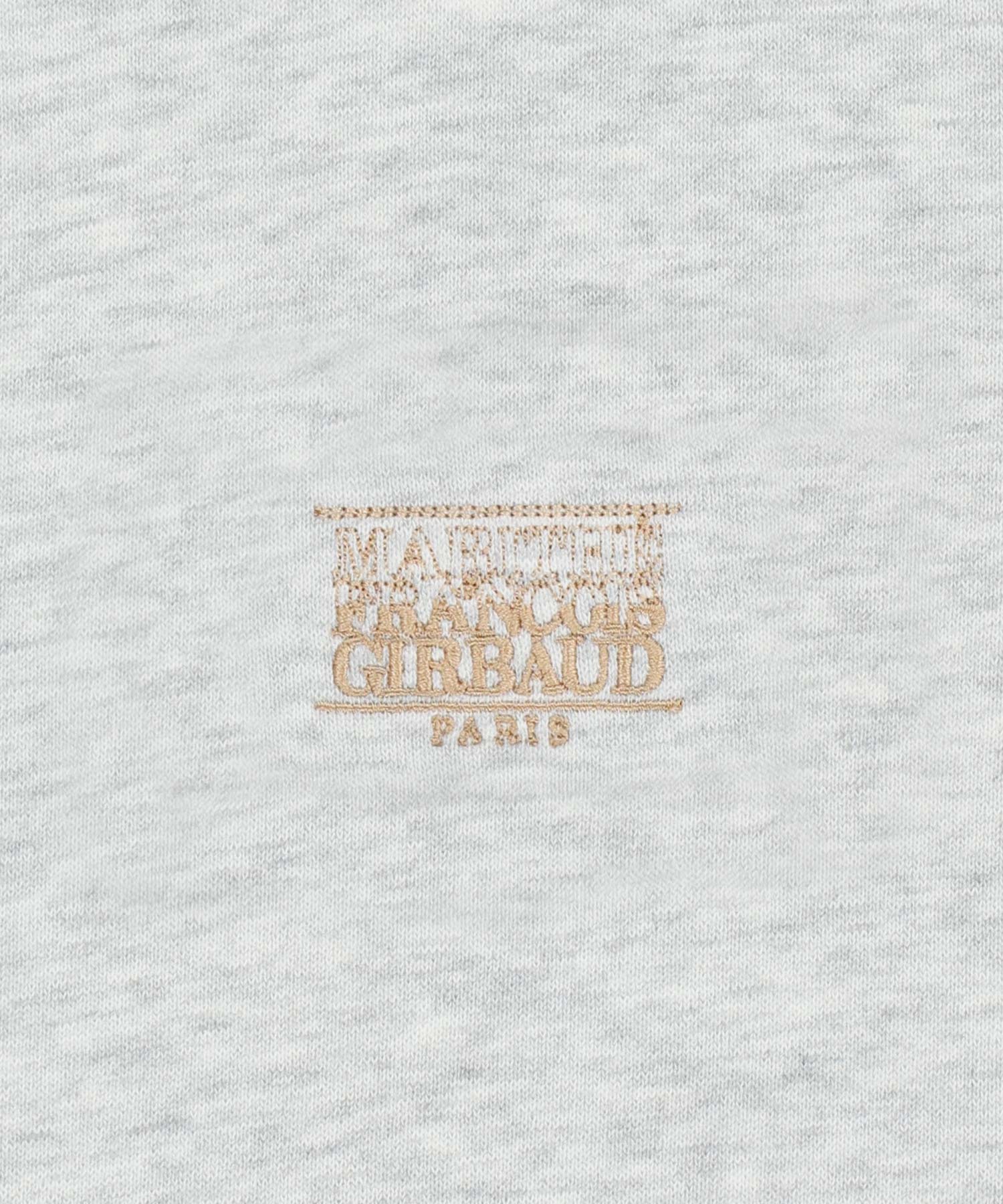 Marithe & Francois Girbaud - Block Classic Logo Raglan Crop Sweatshirt (Coral Pink) product image 9 | TRAB K-Fashion Australia