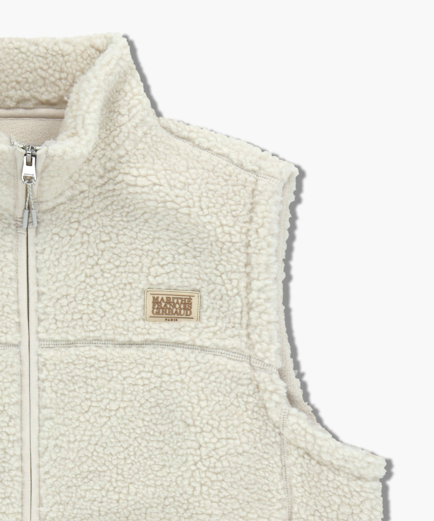 Marithe & Francois Girbaud - Marithe Sport Fleece Vest (Ivory) product image 9 | TRAB K-Fashion Australia