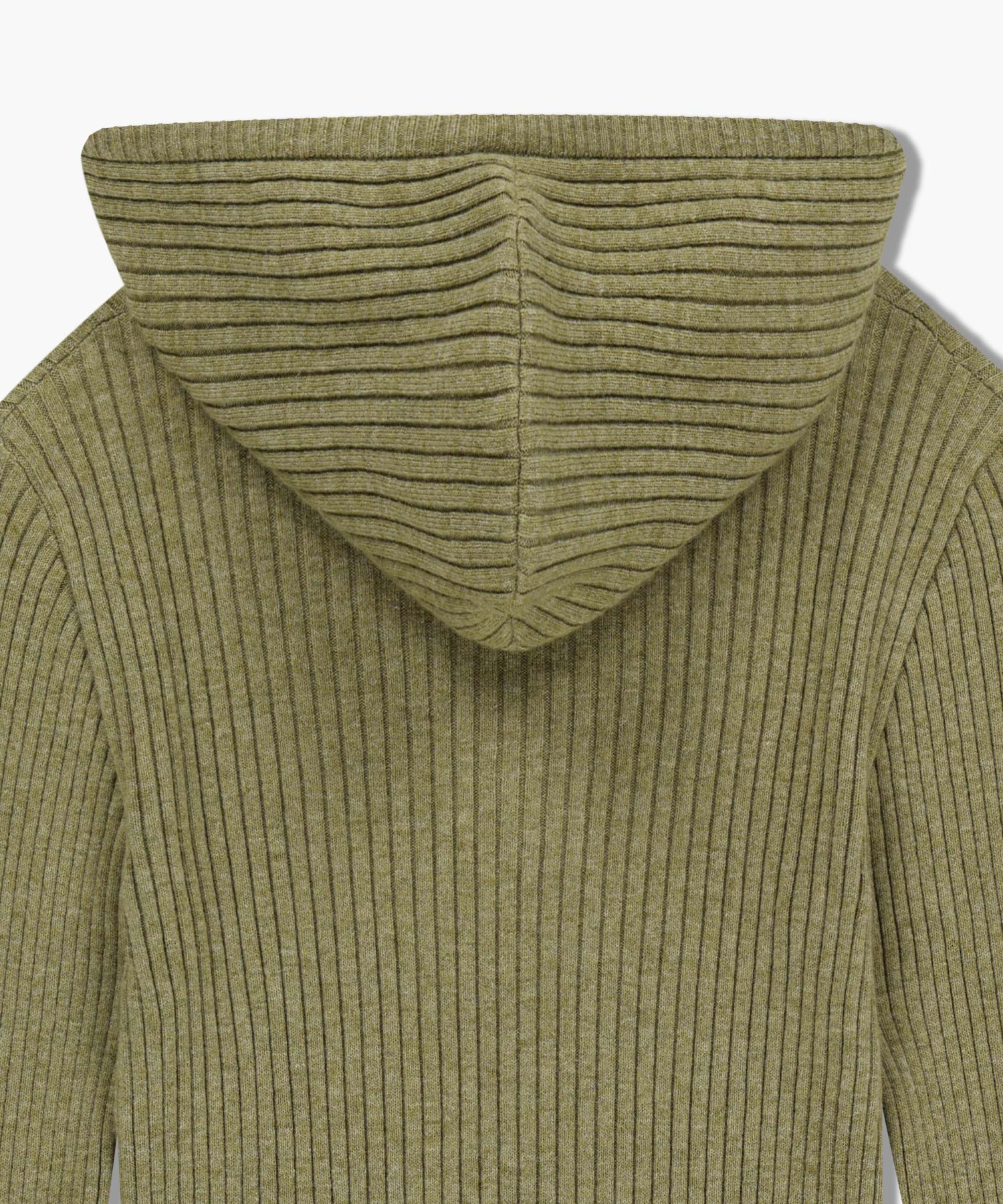 Marithe & Francois Girbaud - Balaclava Hoodie Slim Knit (Light Olive) product image 9 | TRAB K-Fashion Australia
